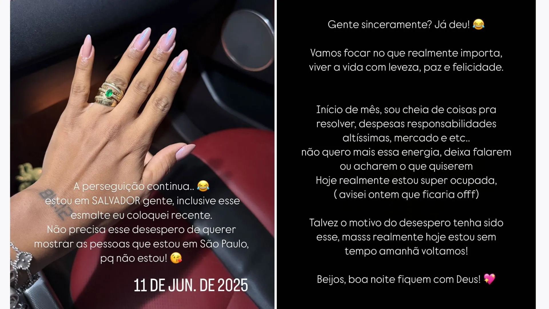 Imagem ilustrativa da imagem Bruna Luma se pronuncia após acusações de nova viagem com Iuri Sheik