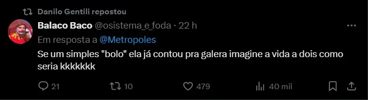 Imagem ilustrativa da imagem Danilo Gentili sofre 'exposed' de Gabi Martins e não deixa barato