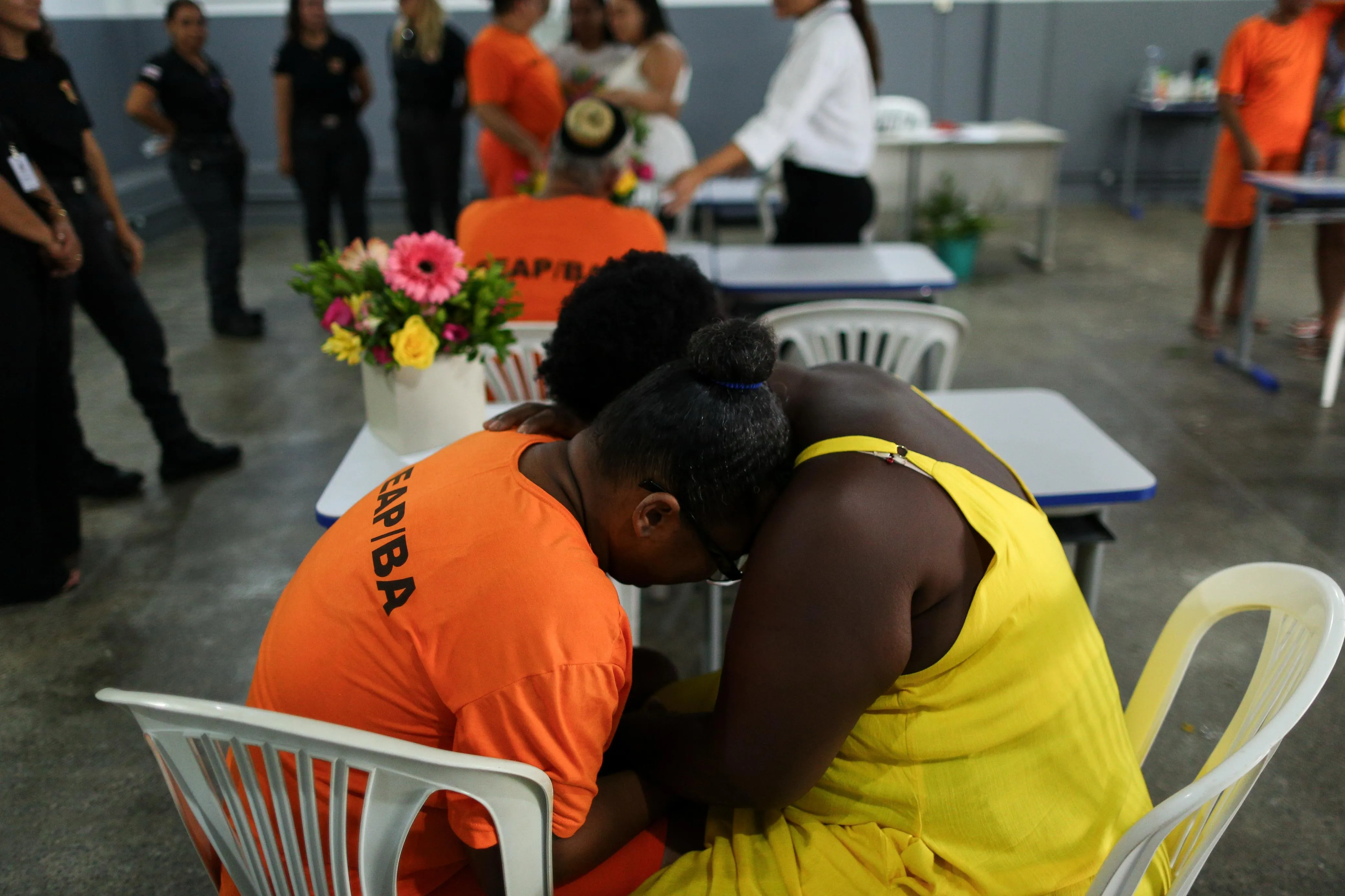 N.A.P em reencontro emocionante com a mãe