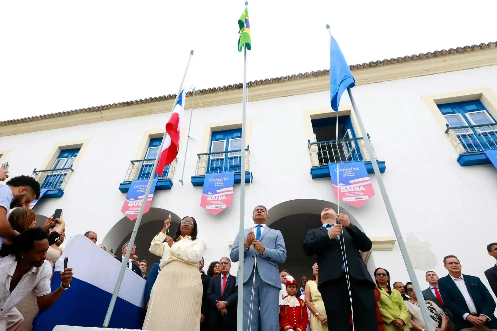Imagem ilustrativa da imagem Em Cachoeira, governador inicia homenagens à luta pela Independência