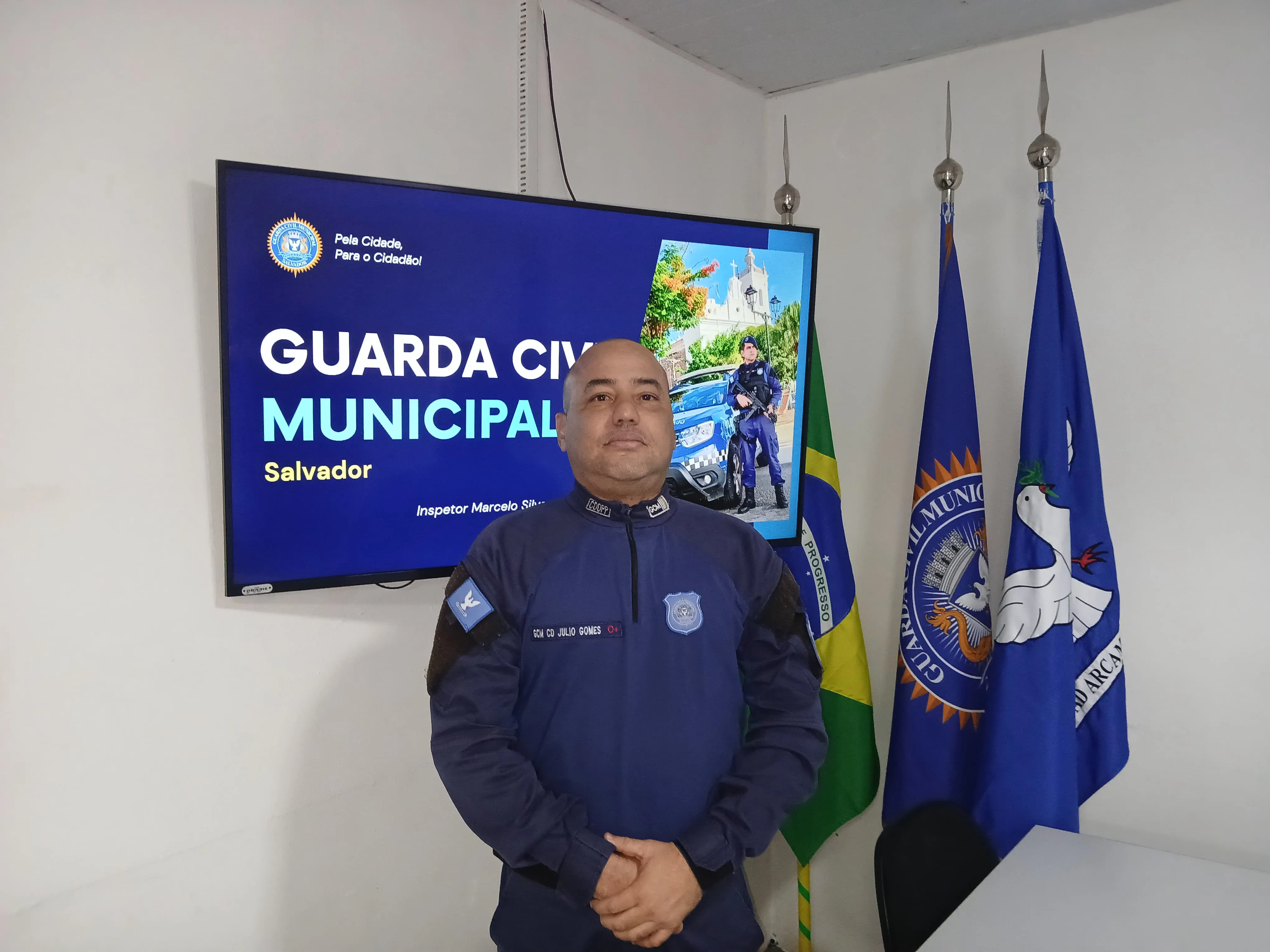 Júlio Gomes, encarregado de operações da GCM