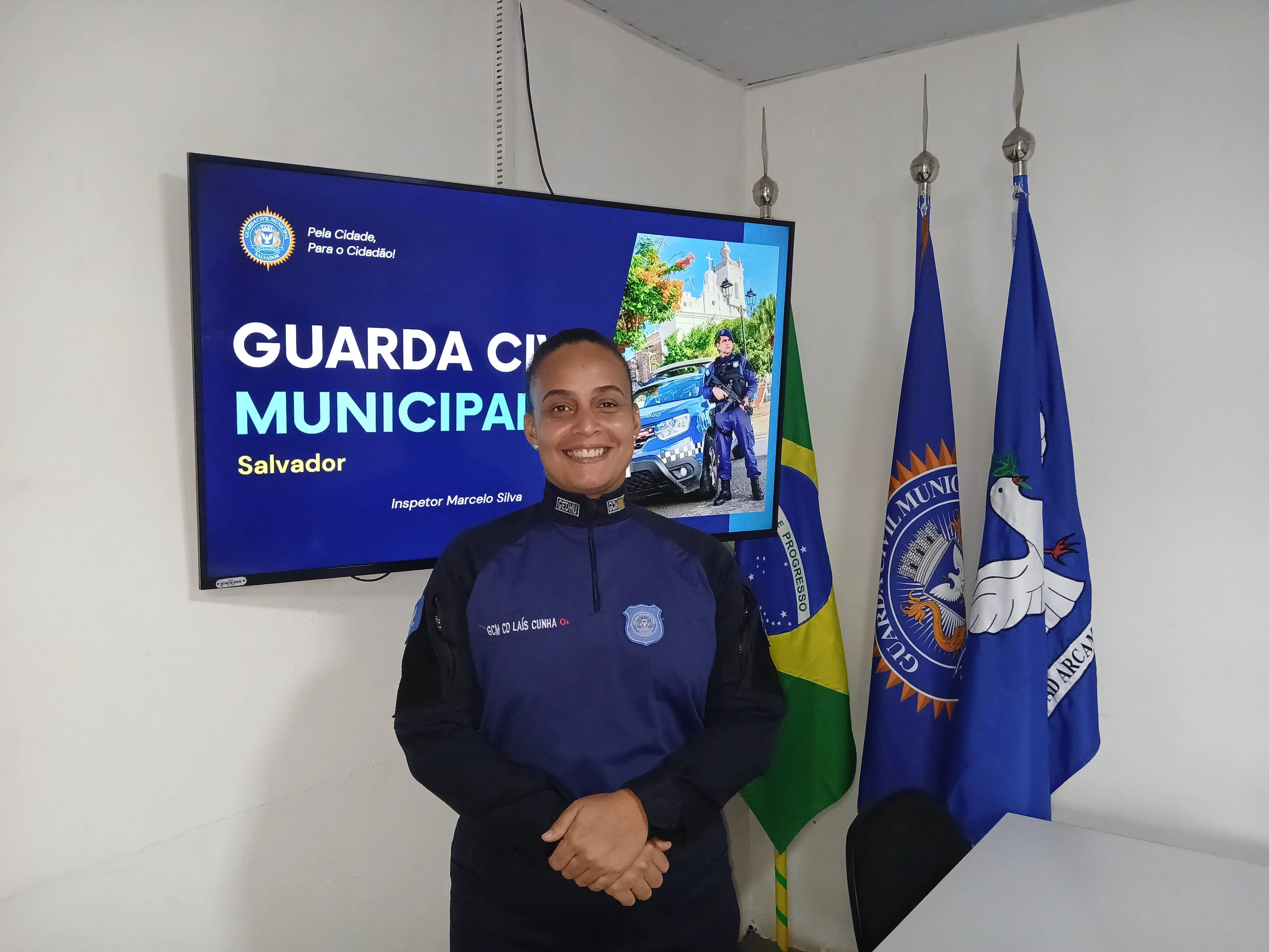 Laís Cunha, guarda responsável pelo Nupes