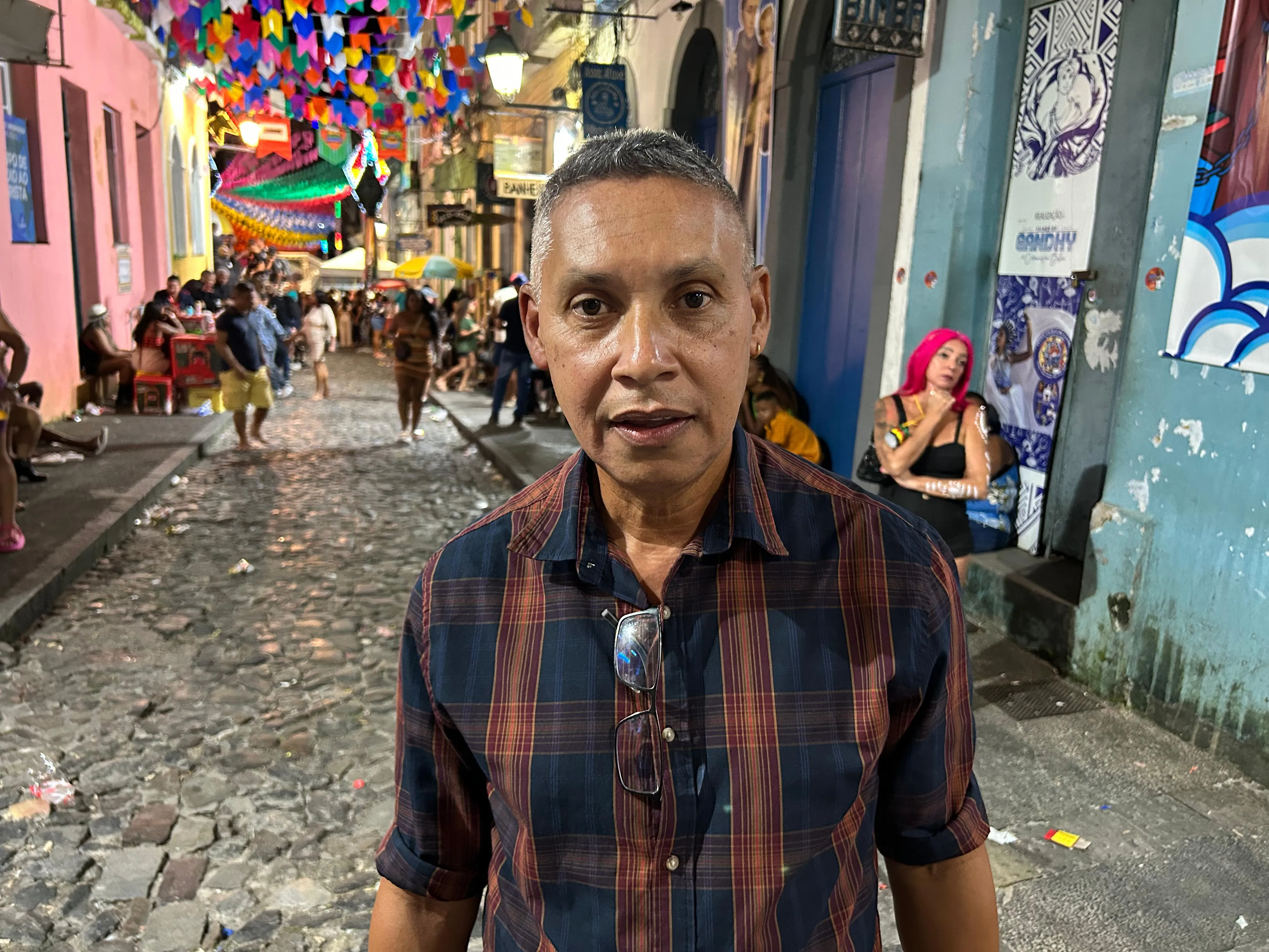 Guia turístico Félix Ferreira, de 57 anos