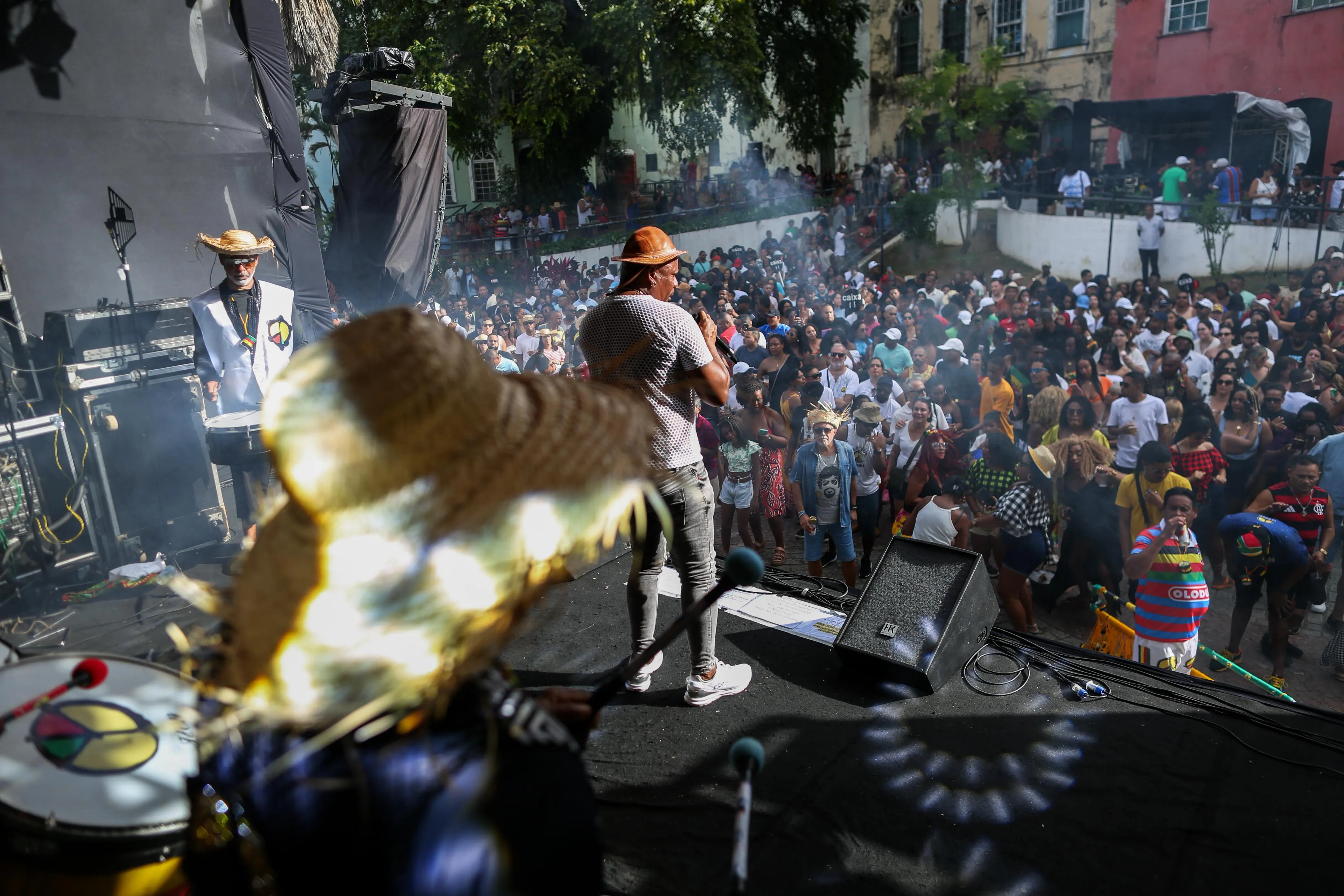 Público lotou a Praça das Artes para curtir o evento
