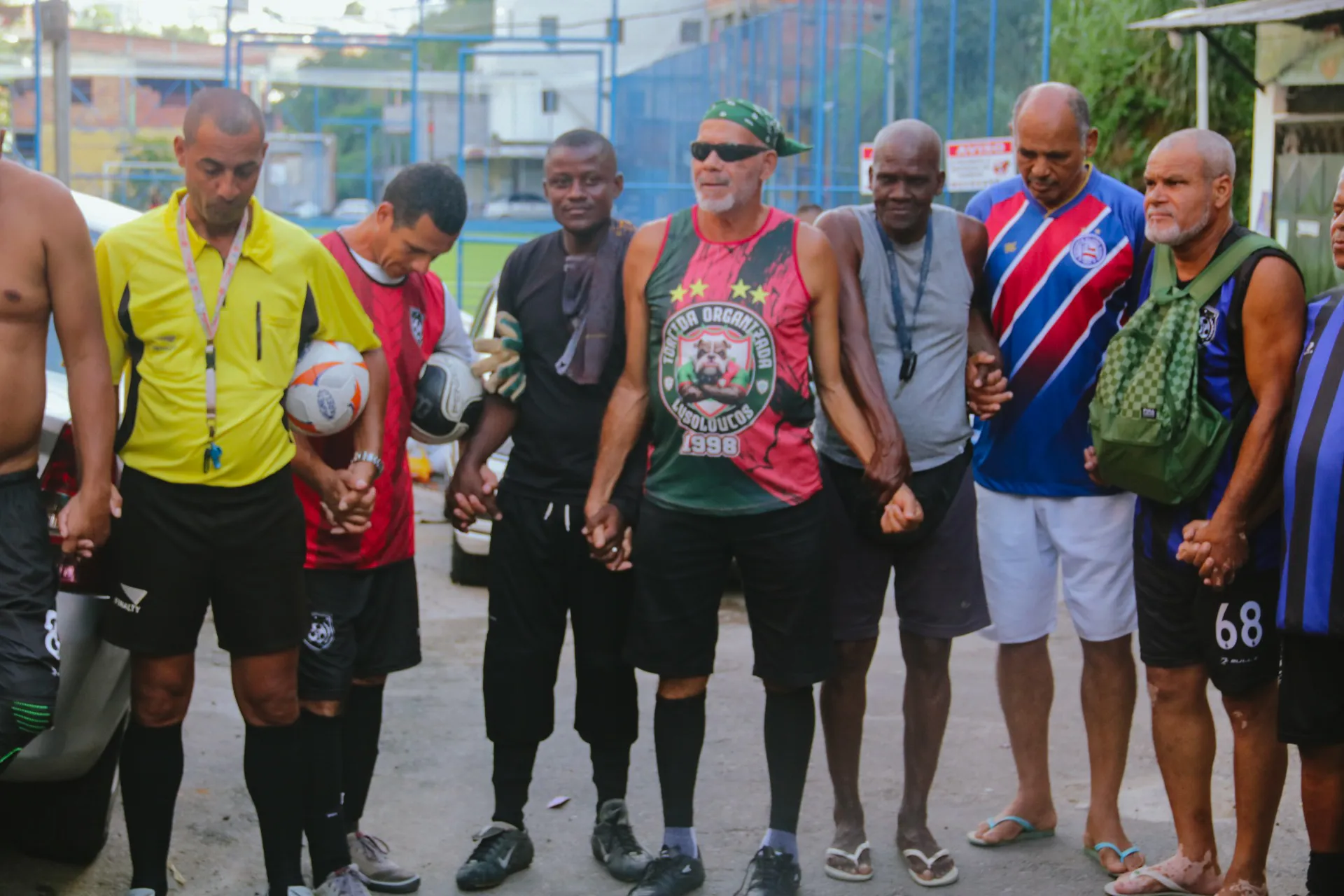 Imagem ilustrativa da imagem Futebol e solidariedade se unem em ação no Jardim Cajazeiras