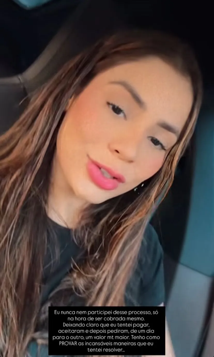 Lexa em desabafo através do Instagram
