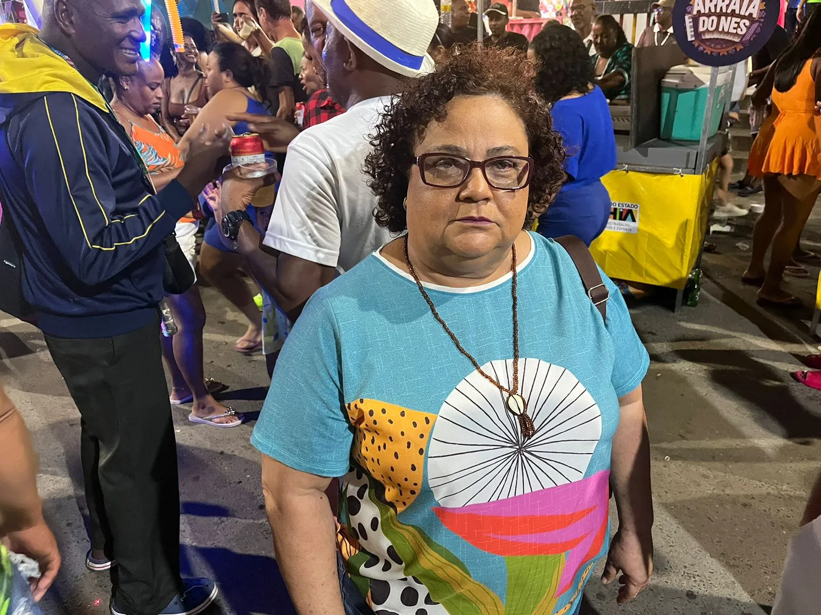 Cássia Magalhães também marcou presença no Arrariá do Nordeste de Amaralina