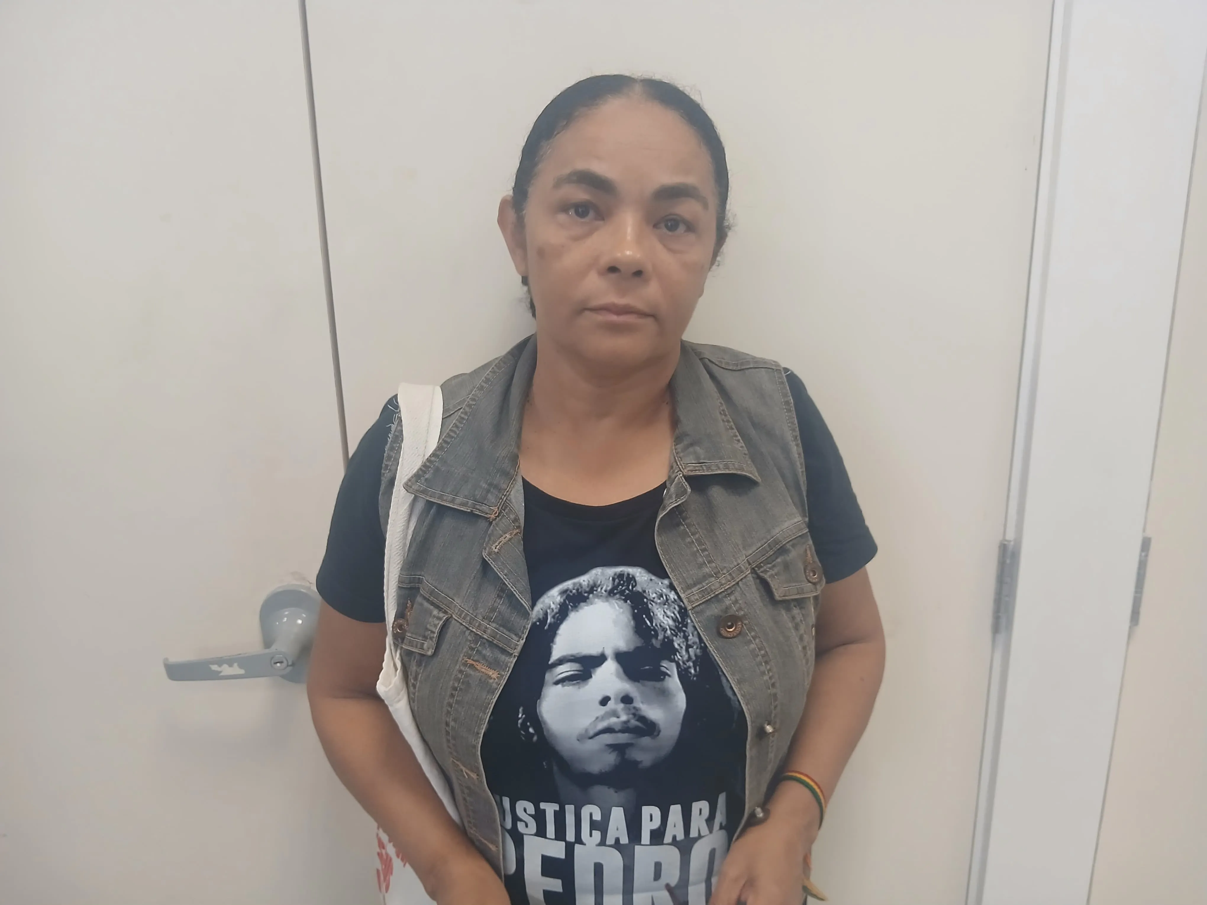 Dona Ana Maria Cruz, mãe de Pedro Henrique