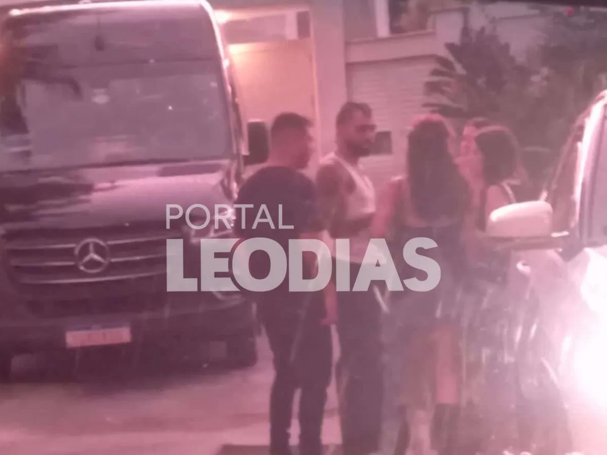 Gabigol e Maisa estavam indo para um after