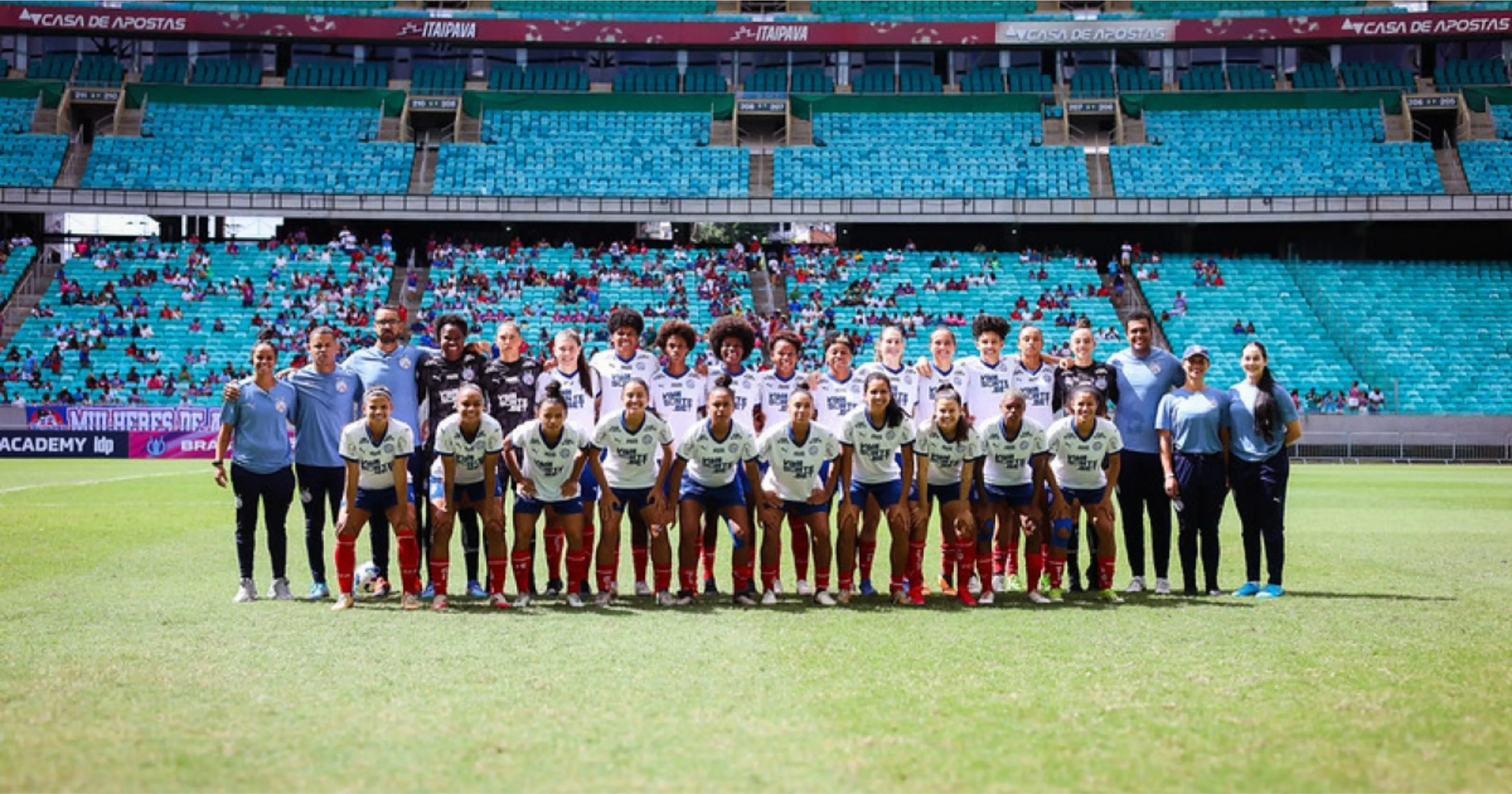 Time feminino do Bahia faz história no Campeonato Brasileiro