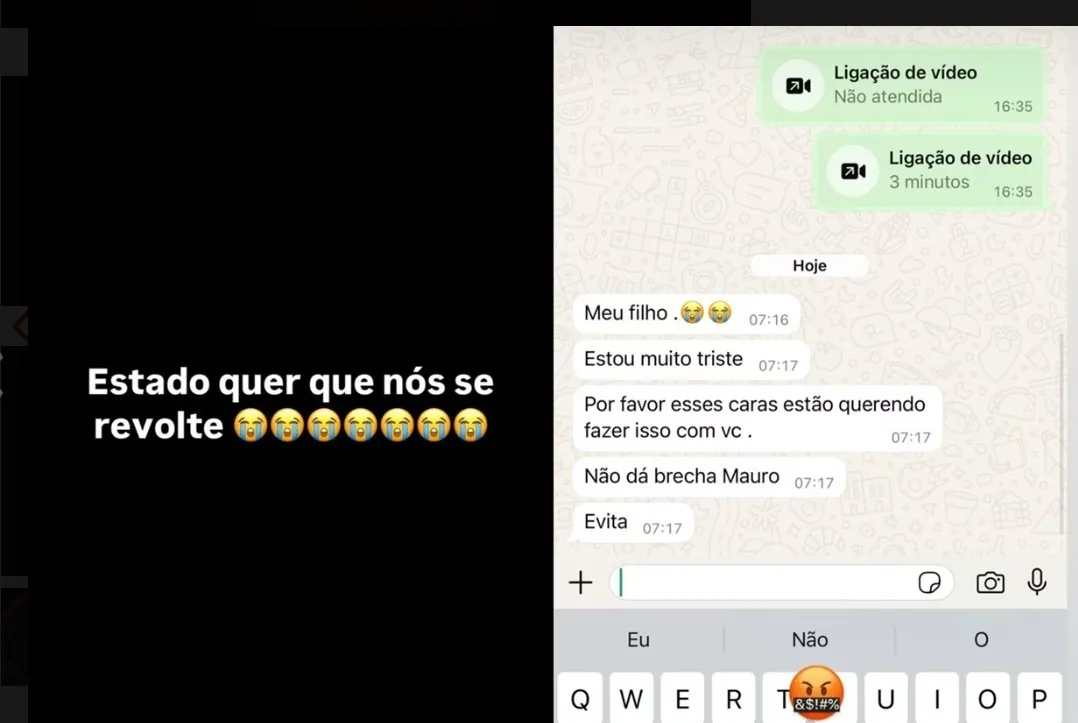 Imagem ilustrativa da imagem Oruam lidera 'motociata' pela liberdade do amigo Poze
