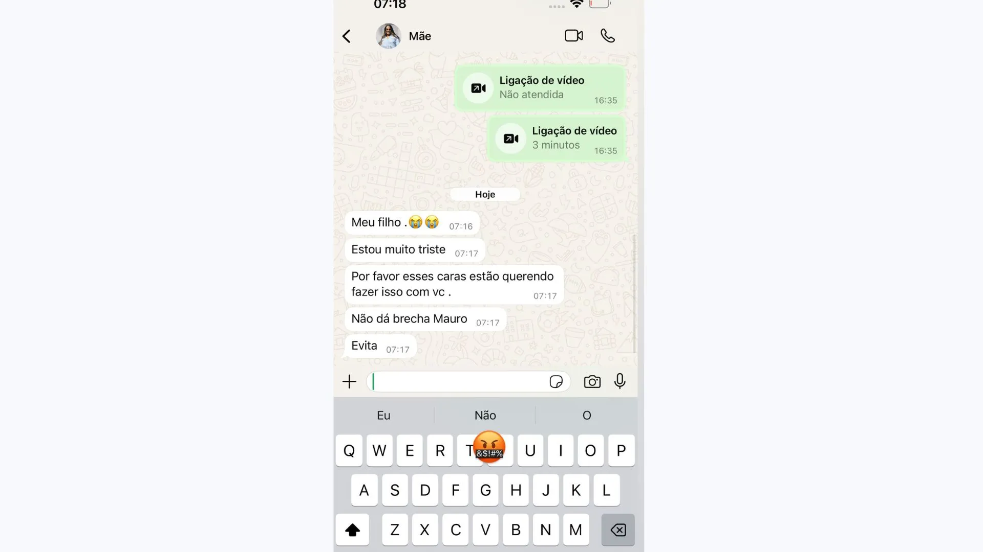 Mãe de Oruam está preocupada com o filho