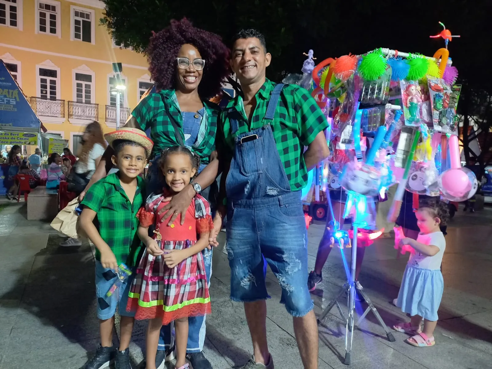 Primos marcam presença no Sanju do Centro Histórico