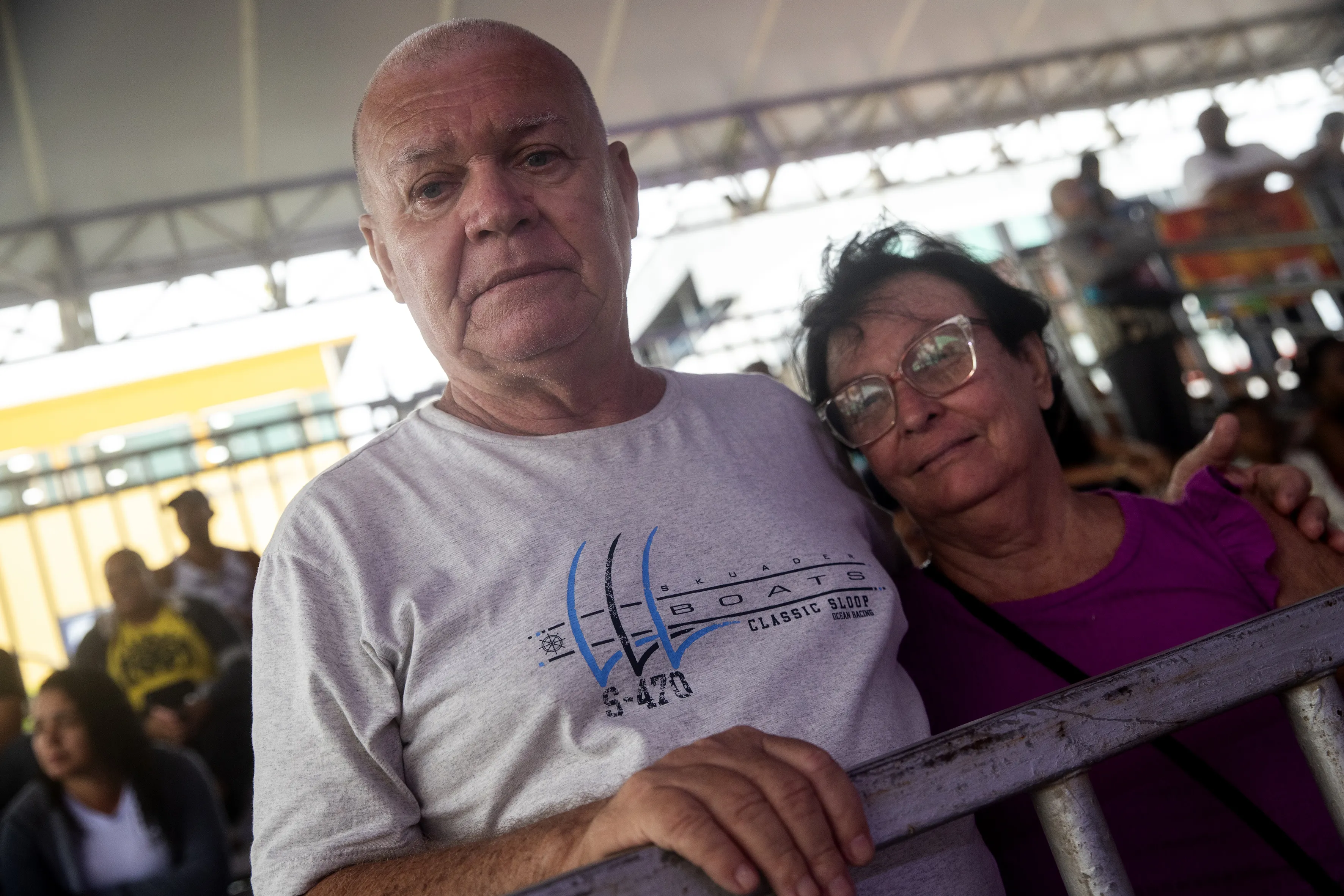 Na foto, Ambrósio e Abigail, moradores de Periperi