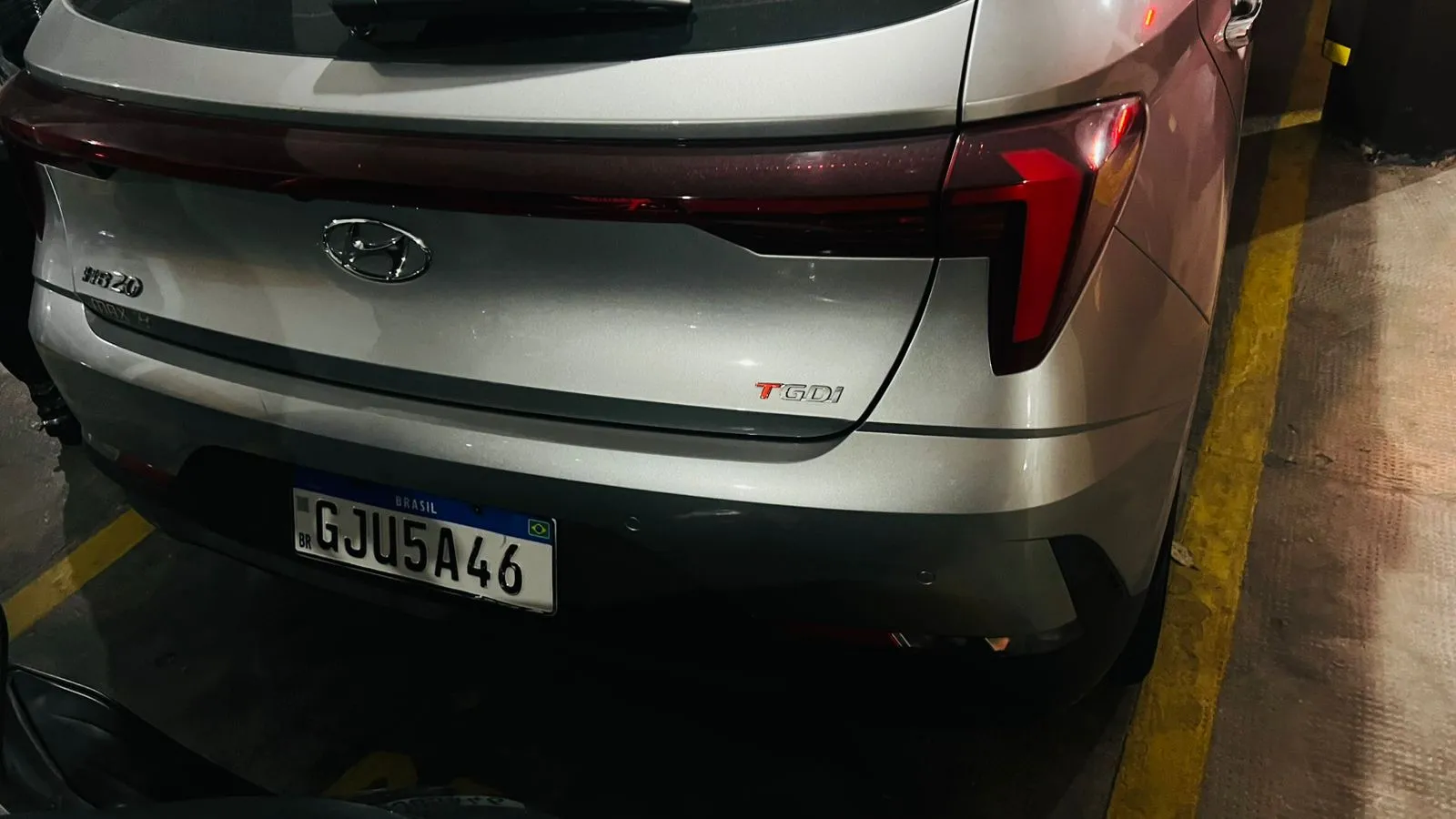 Suspeito dirigia um carro modelo Hyundai HB20 1.0 TGDI, avaliado em mais de R$ 100 mil