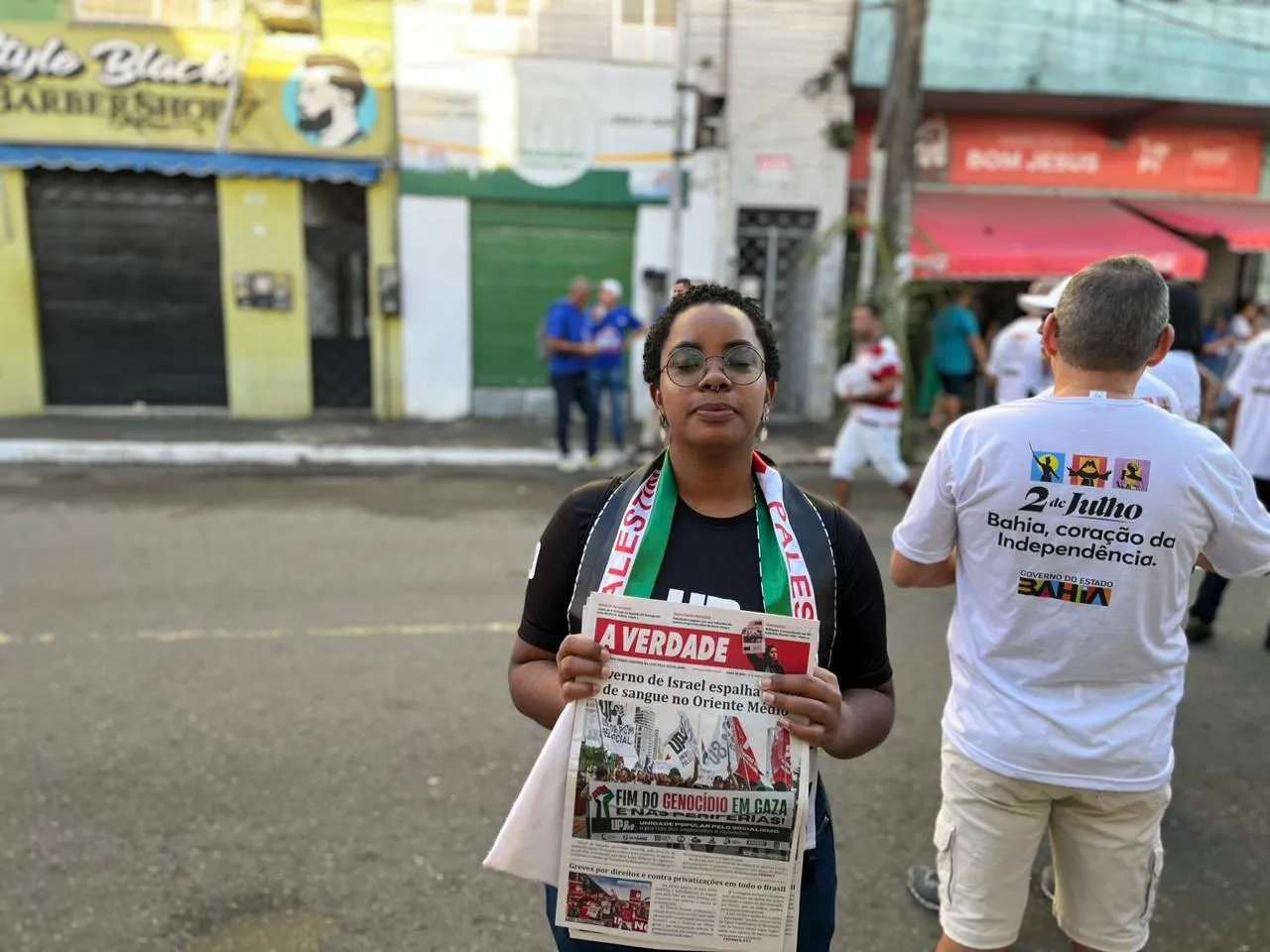 Eslane foi a única mulher que concorreu à Prefeitura de Salvador em 2024