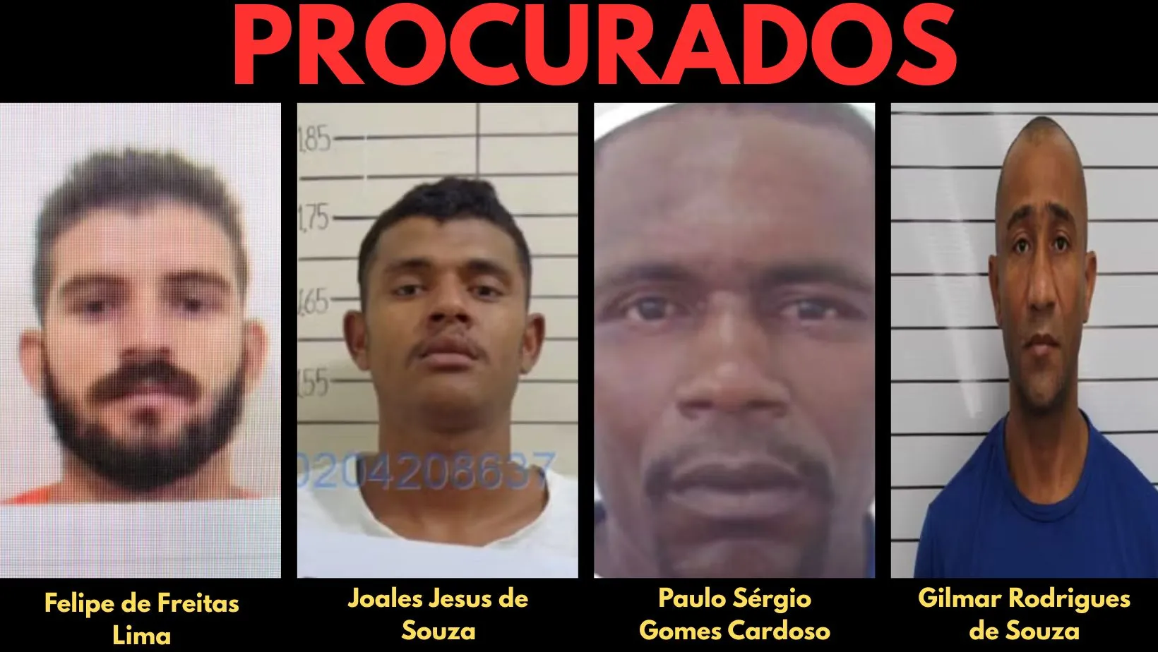 Criminosos cavaram um buraco na cela