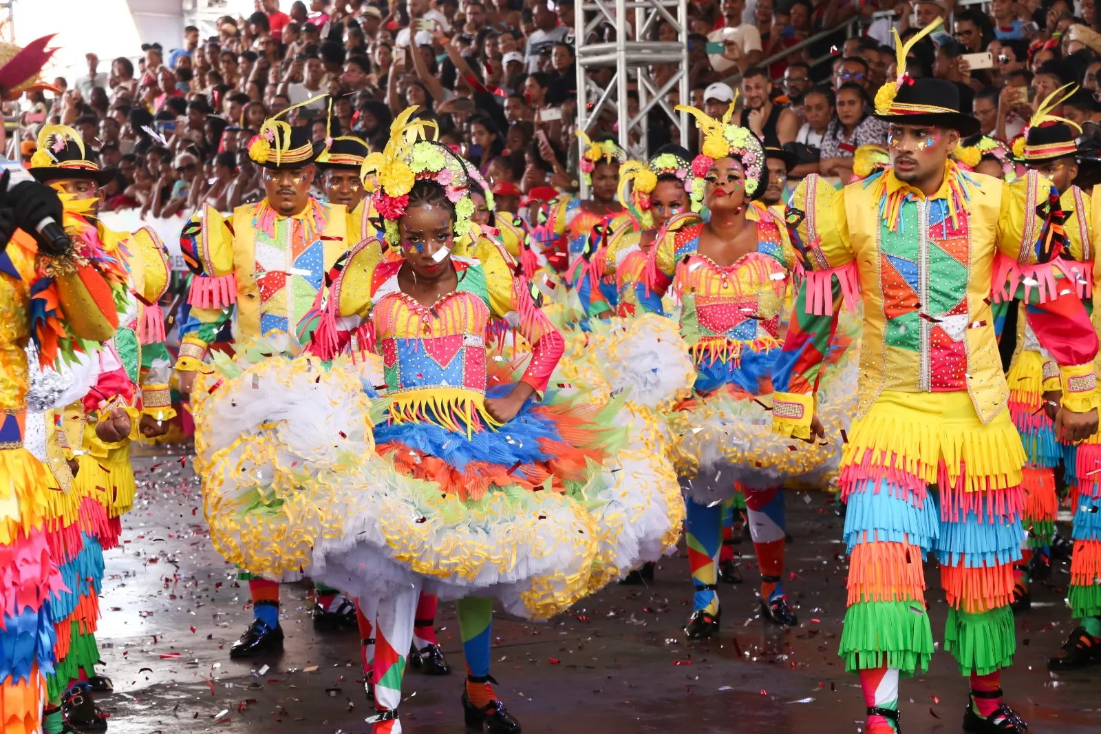 Quadrilha Forró do ABC, no Campeonato Estadual de Quadrilhas Juninas em 2024