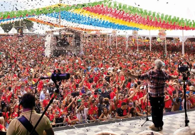 Cidade pequena, mas o festejo é enorme!