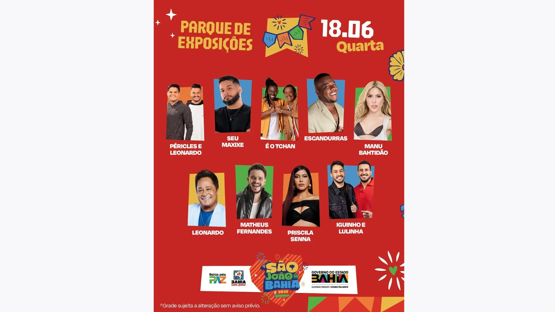 Imagem ilustrativa da imagem São João 2025: confira a programação completa dos festejos em Salvador