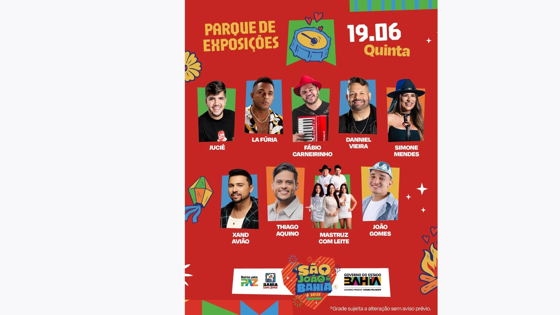 Imagem ilustrativa da imagem São João 2025: confira a programação completa dos festejos em Salvador
