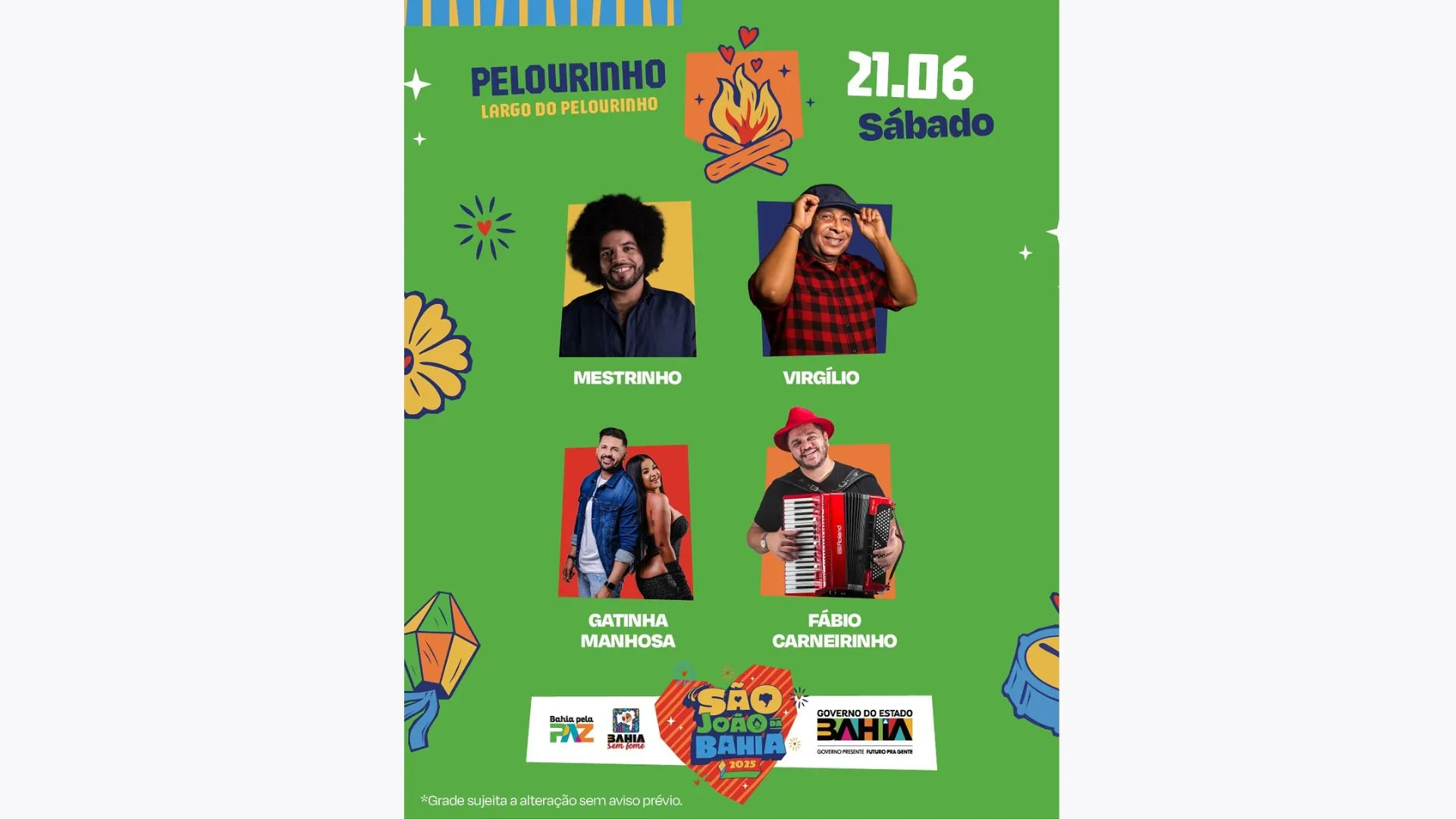 Imagem ilustrativa da imagem São João 2025: confira a programação completa dos festejos em Salvador