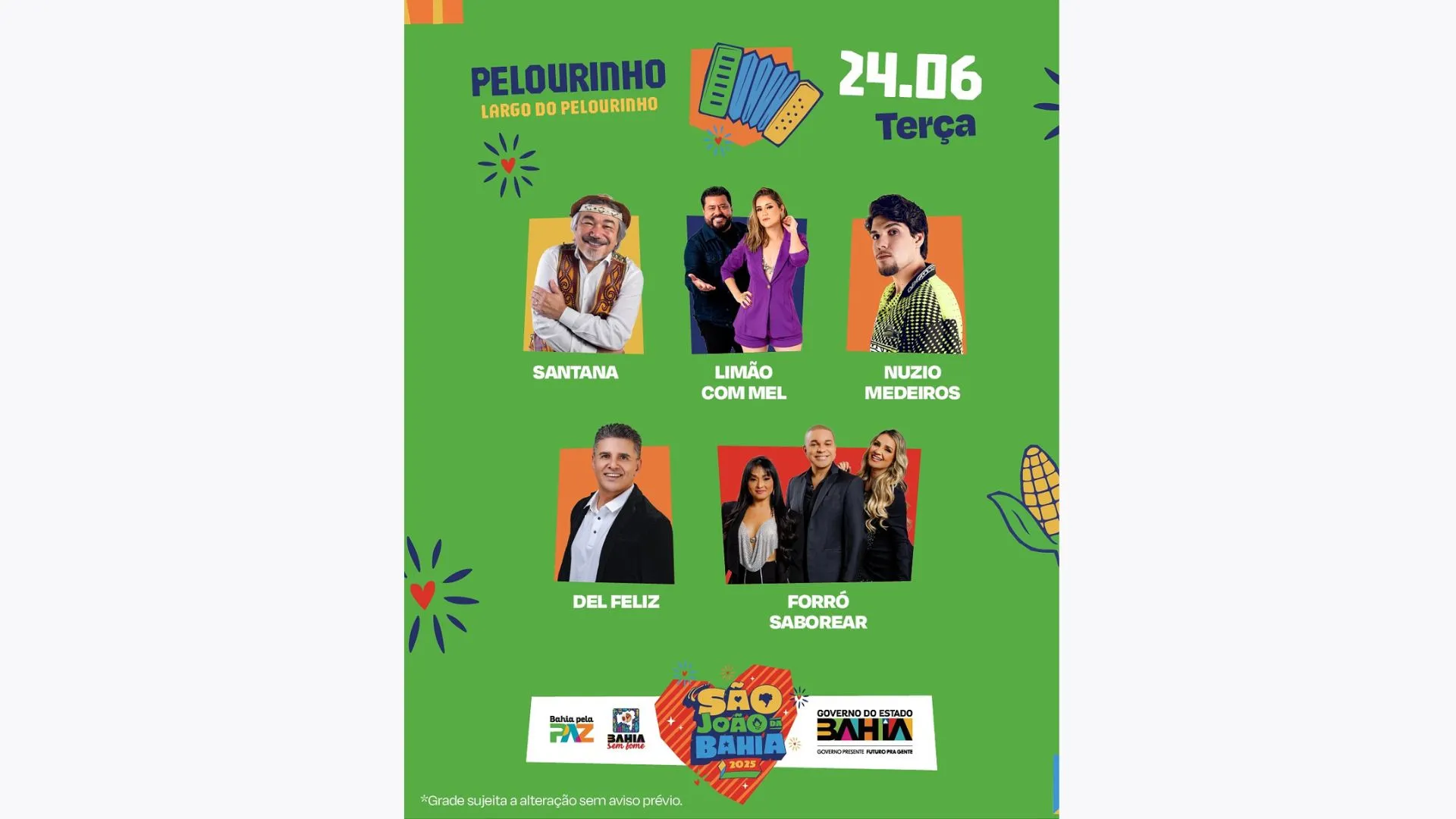 Imagem ilustrativa da imagem São João 2025: confira a programação completa dos festejos em Salvador