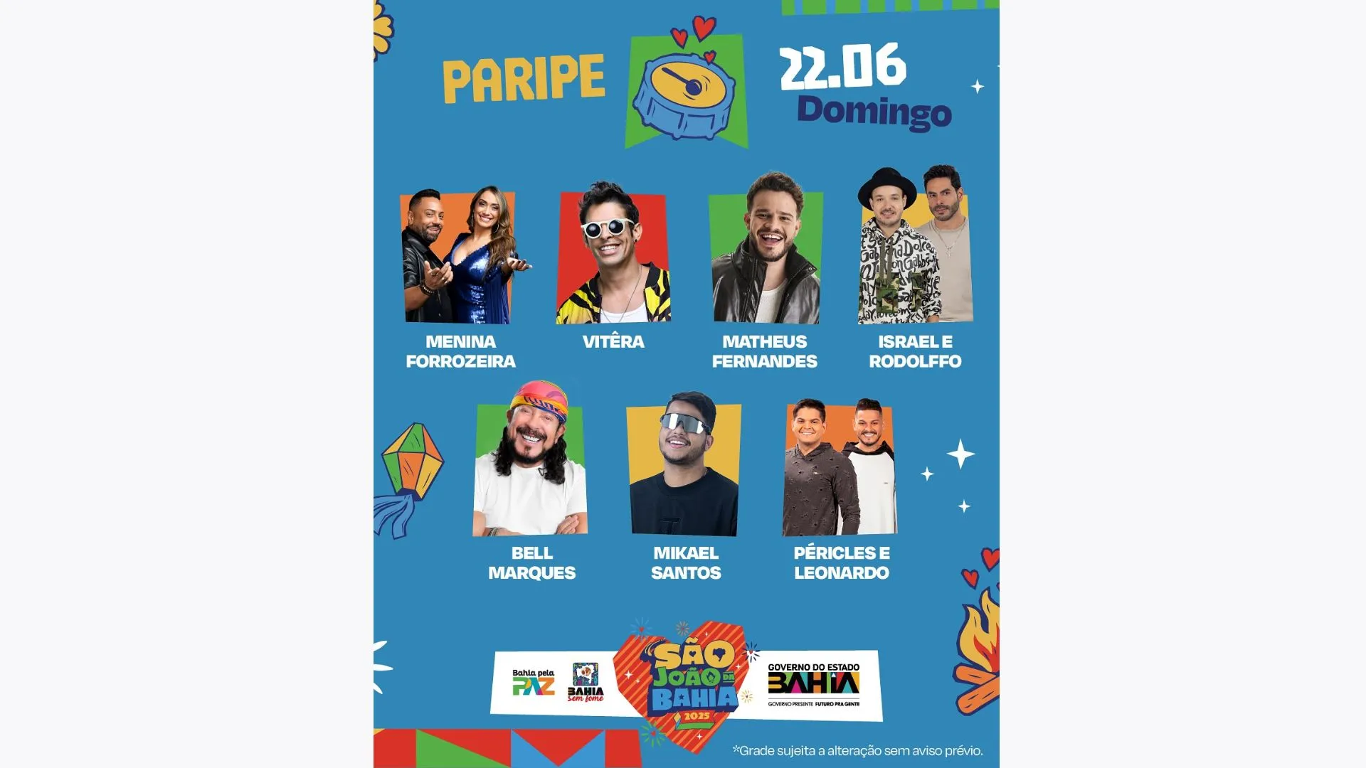 Imagem ilustrativa da imagem São João 2025: confira a programação completa dos festejos em Salvador