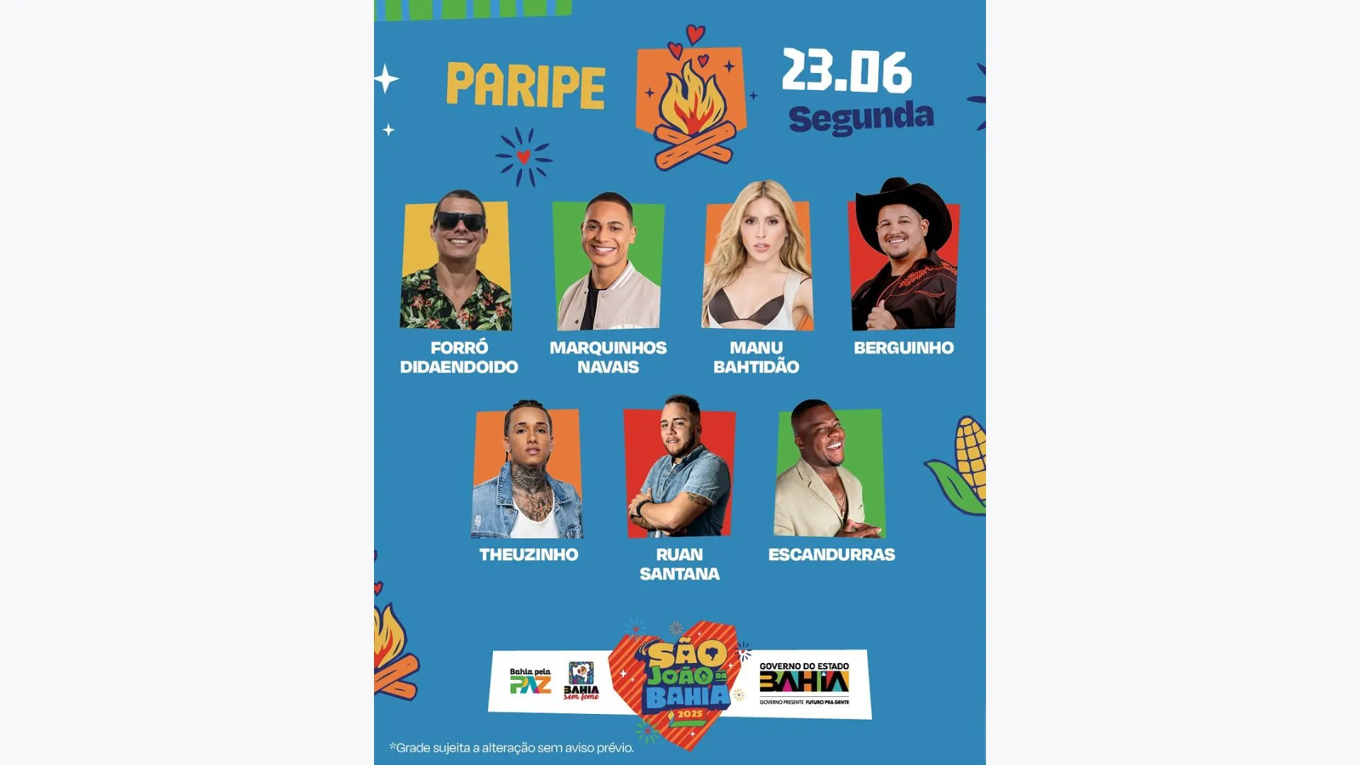 Imagem ilustrativa da imagem São João 2025: confira a programação completa dos festejos em Salvador