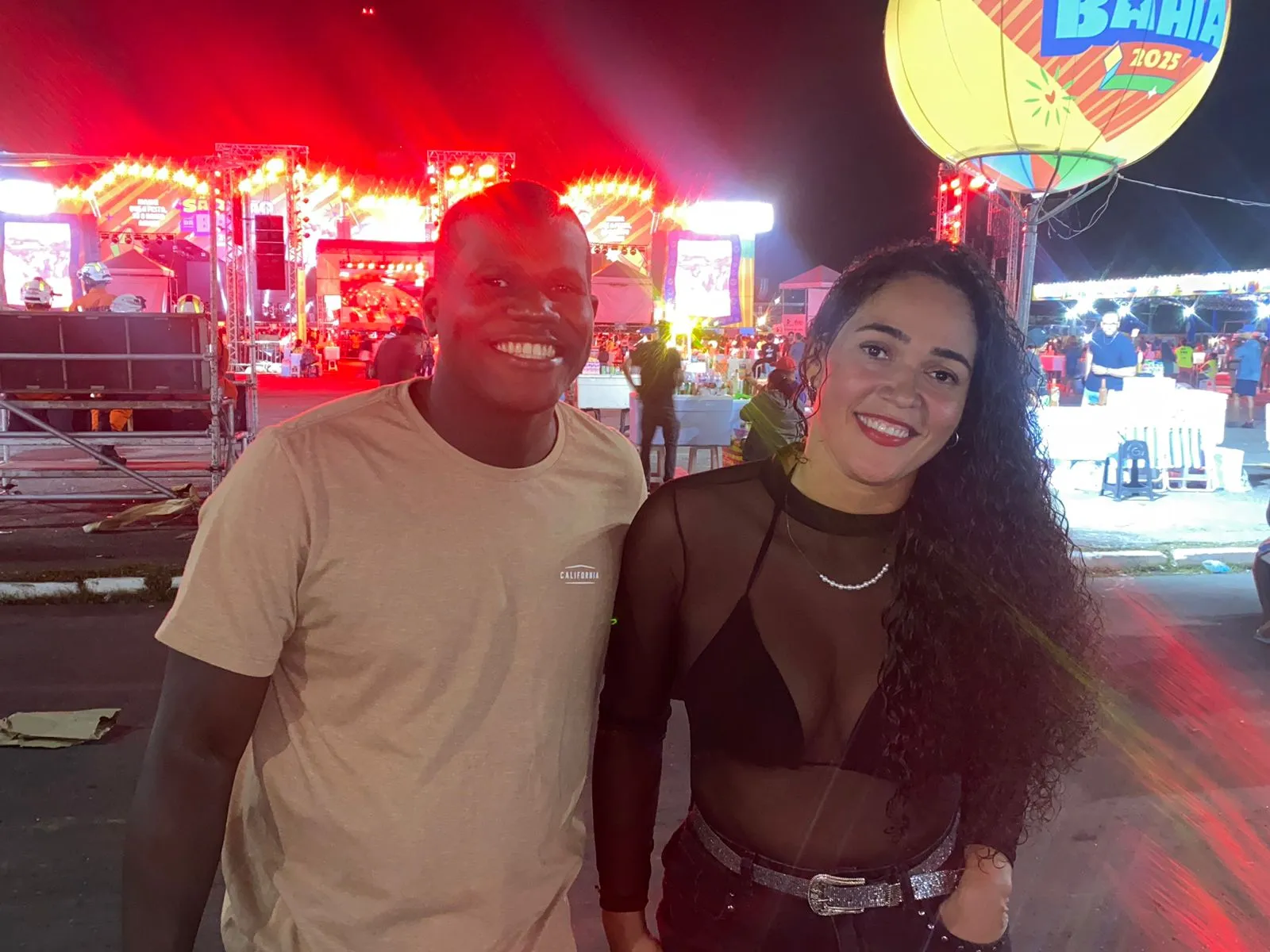 Adailton Pereira e Mirelle Lima