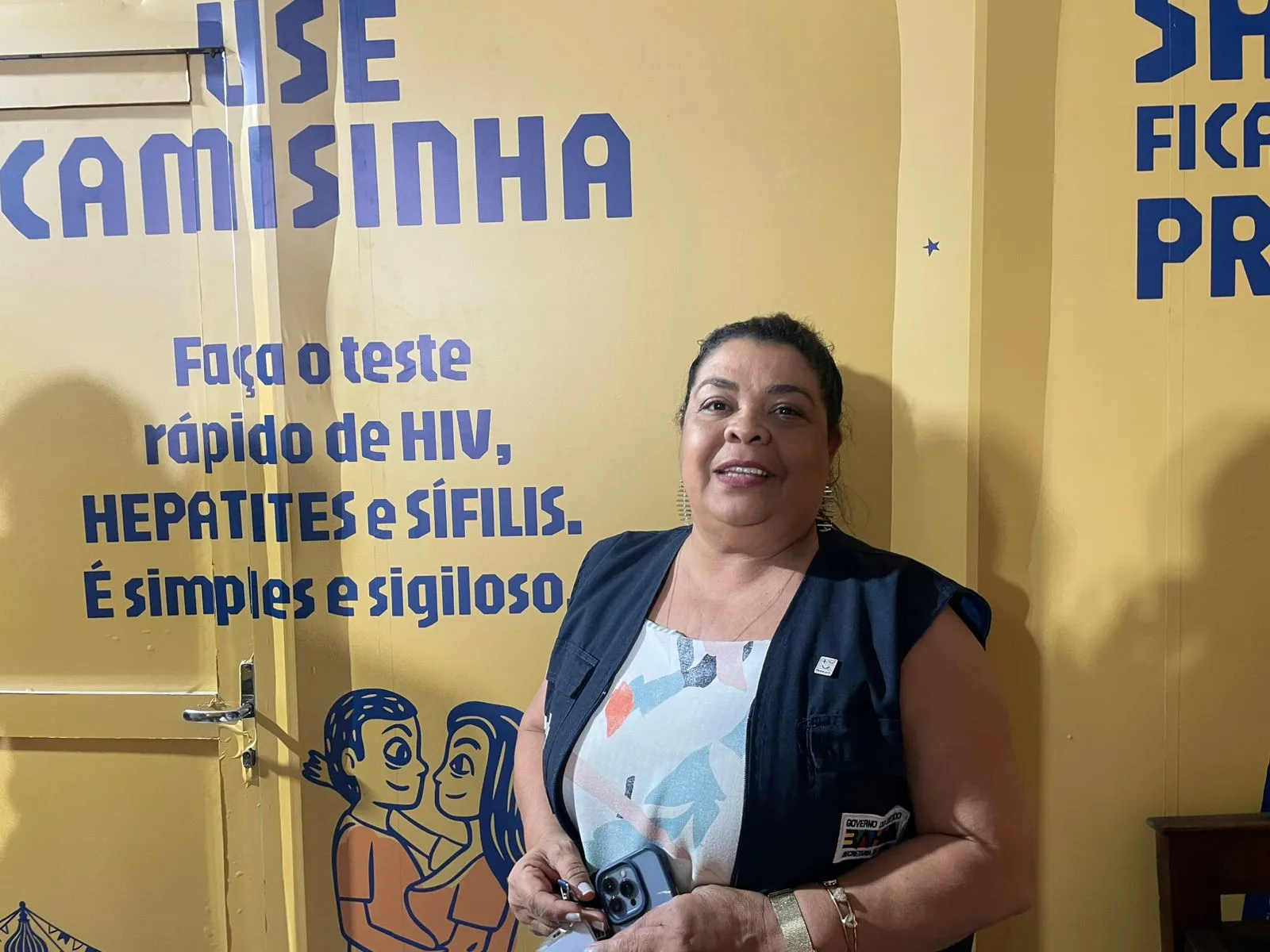 coordenadora de Doenças Transmissíveis da pasta, Eleuzina Santos
