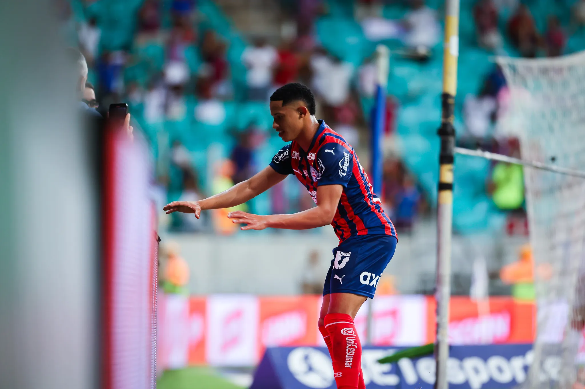 Tiago marcou o primeiro gol do Bahia
