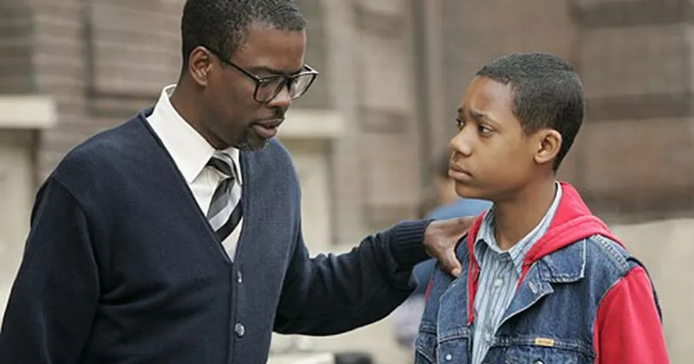 Chris Rock como o 'orientado' no seriado