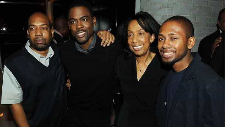 Chris Rock e seus irmãos