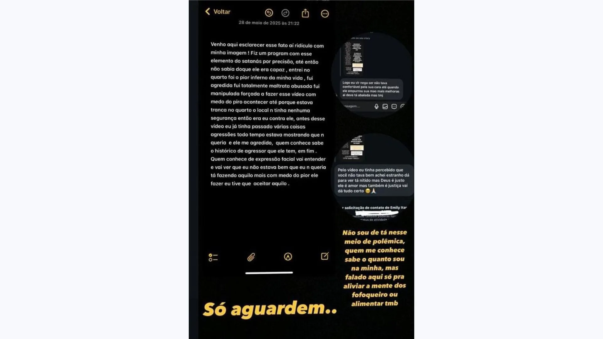 Imagem ilustrativa da imagem Vaza vídeo íntimo de blogueiro baiano com mulher trans em motel