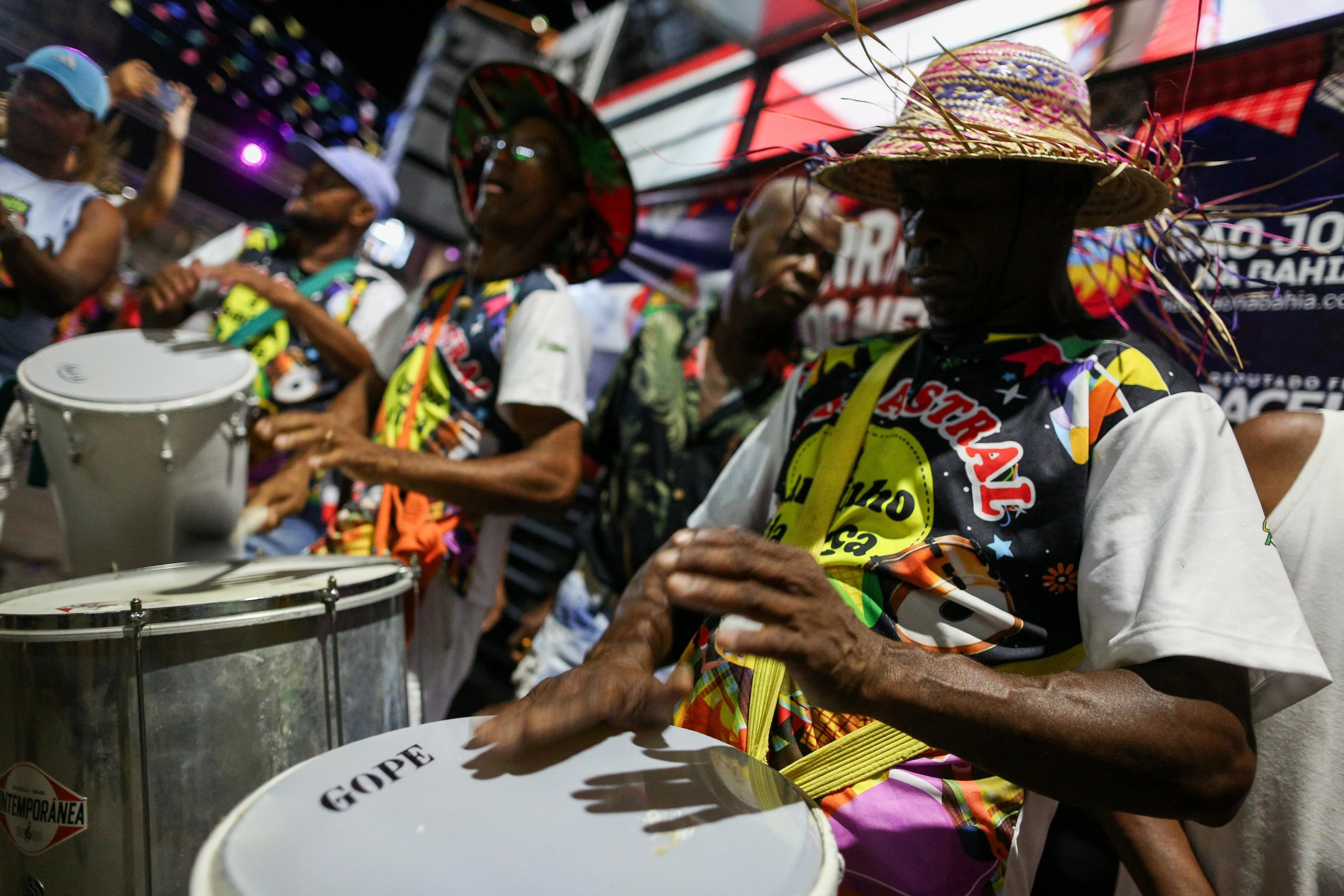 Tradição junina se uniu ao samba