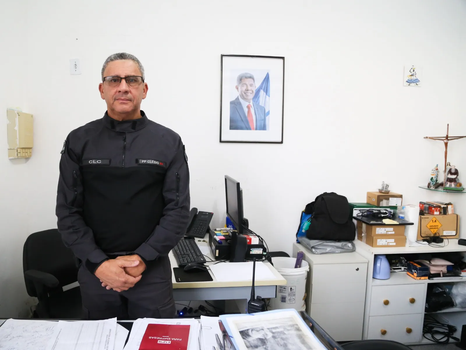 Diretor da unidade prisional, Clésio Rômulo Atanasio