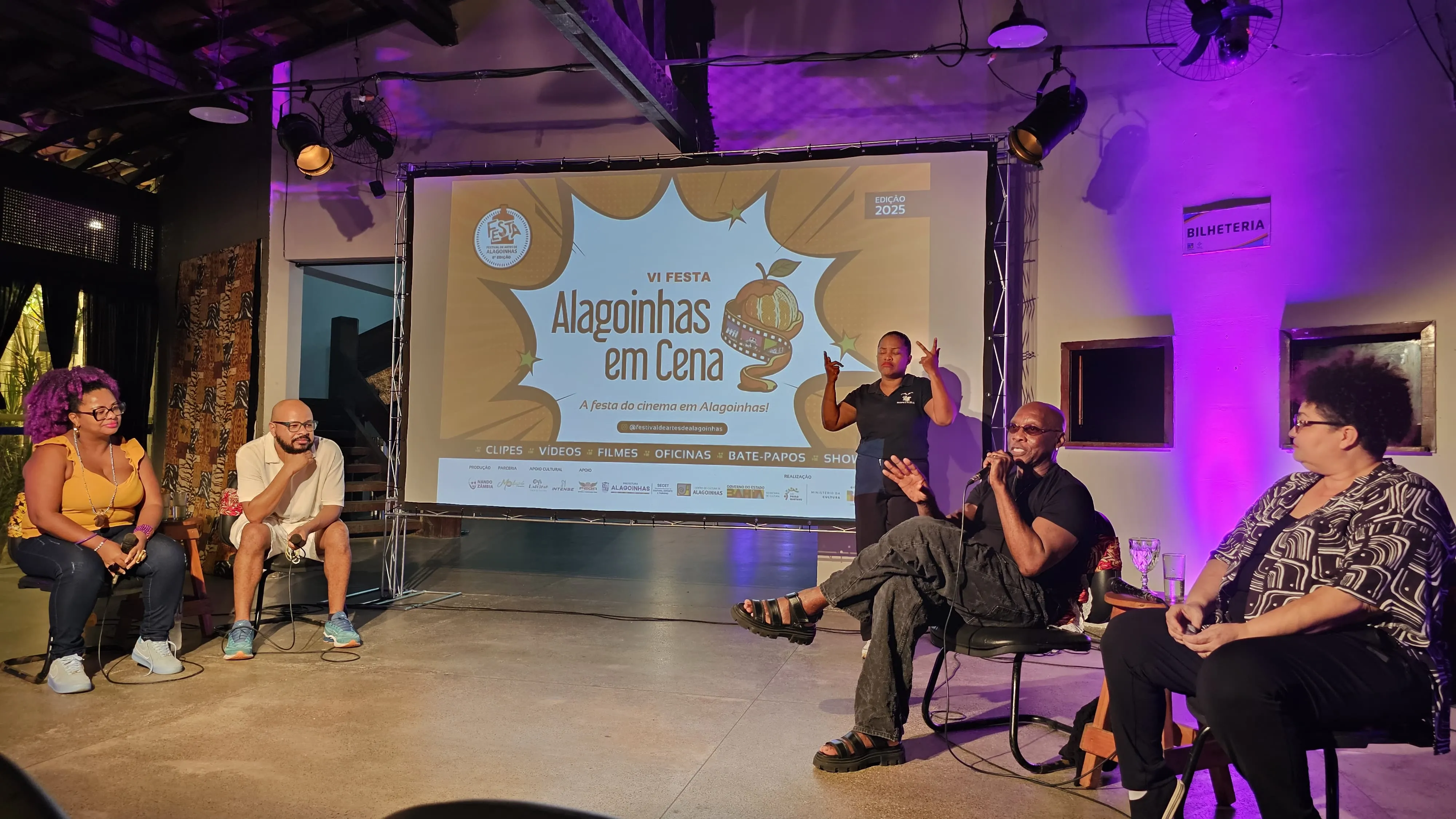 Bate-papo com Zebrinha, Susan Kalik, Nando Zâmbia e Fabíola Nansurê