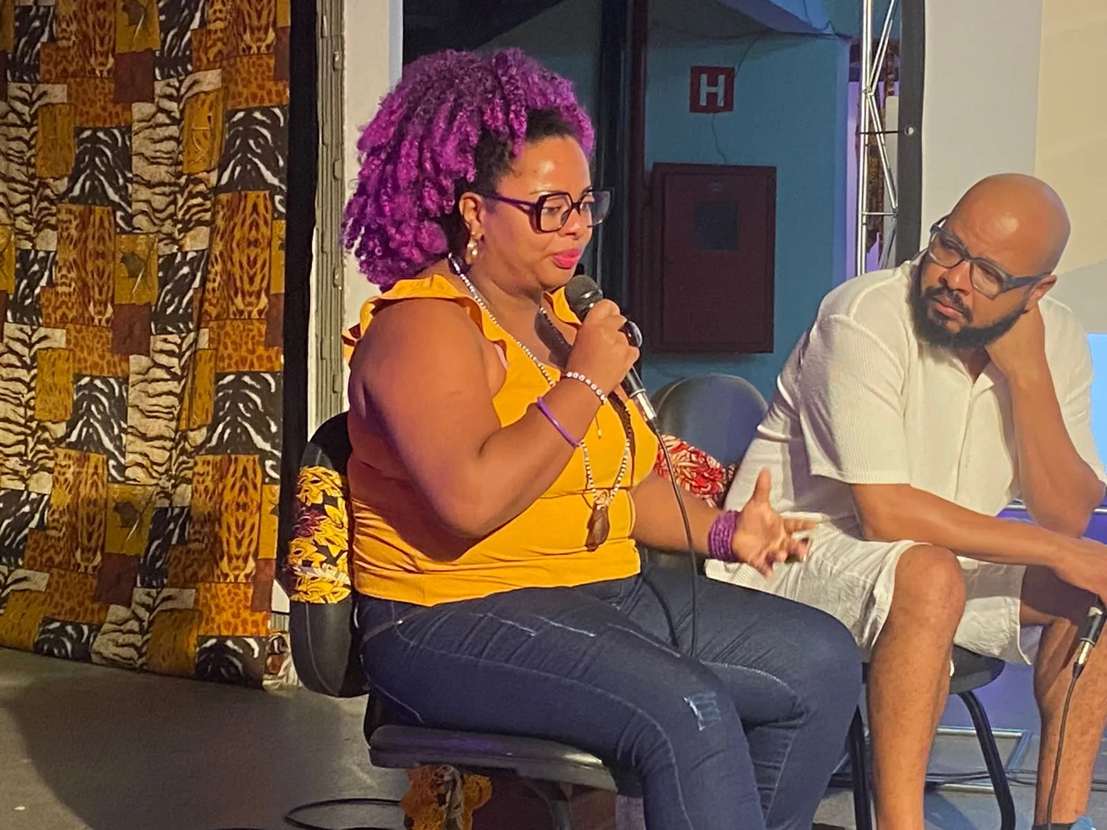 Atriz e dançarina Fabíola Nansurê