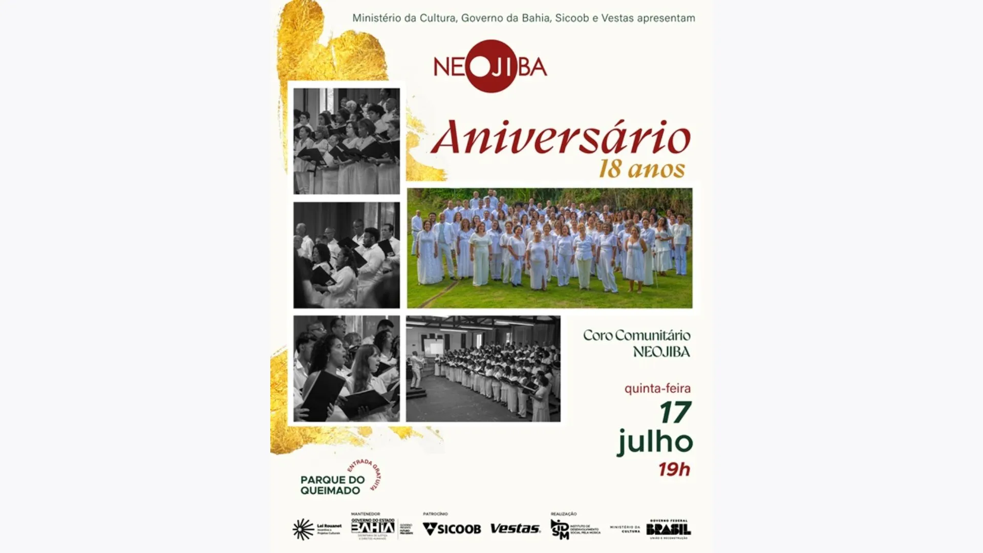 Imagem ilustrativa da imagem Agenda: Salvador terá shows, concertos e espetáculos no fim de semana