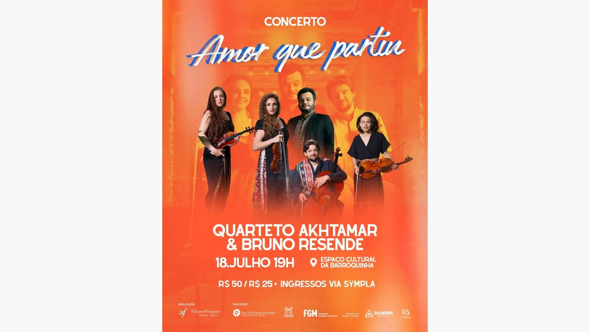 Imagem ilustrativa da imagem Agenda: Salvador terá shows, concertos e espetáculos no fim de semana