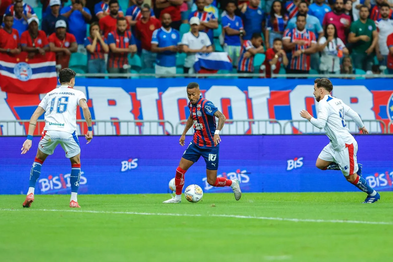 Imagem ilustrativa da imagem Bahia vence o Fortaleza e vai à semifinal da Copa do Nordeste