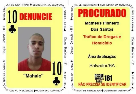 Ligue 181 para realizar uma denúncia anônima