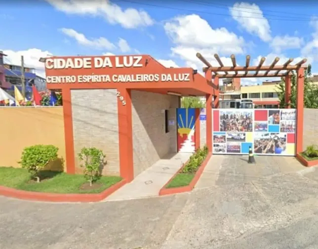 Centro Espírita fica na Cidade da Luz