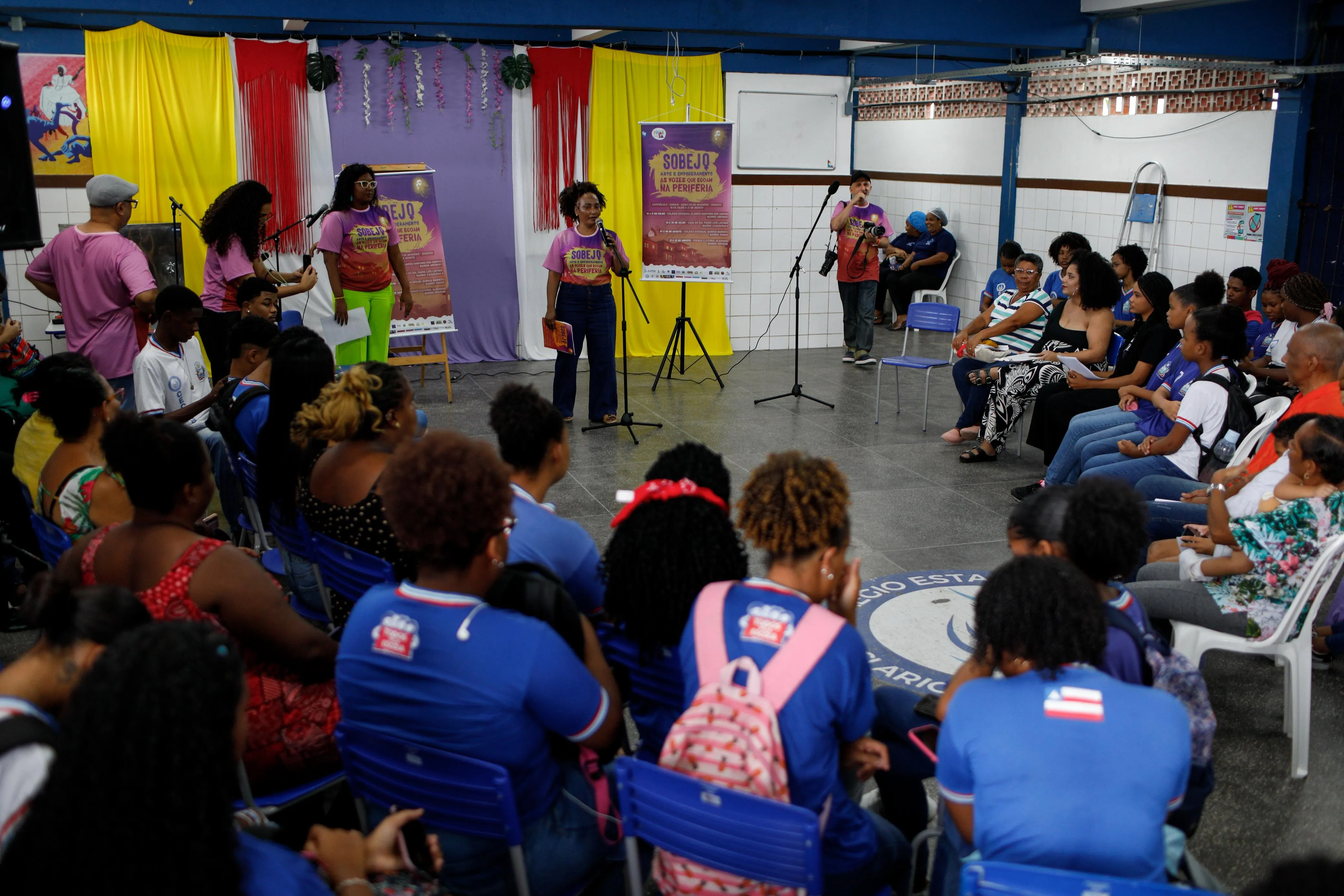 Imagem ilustrativa da imagem Projeto Sobejo discute violência de gênero com jovens do Arenoso