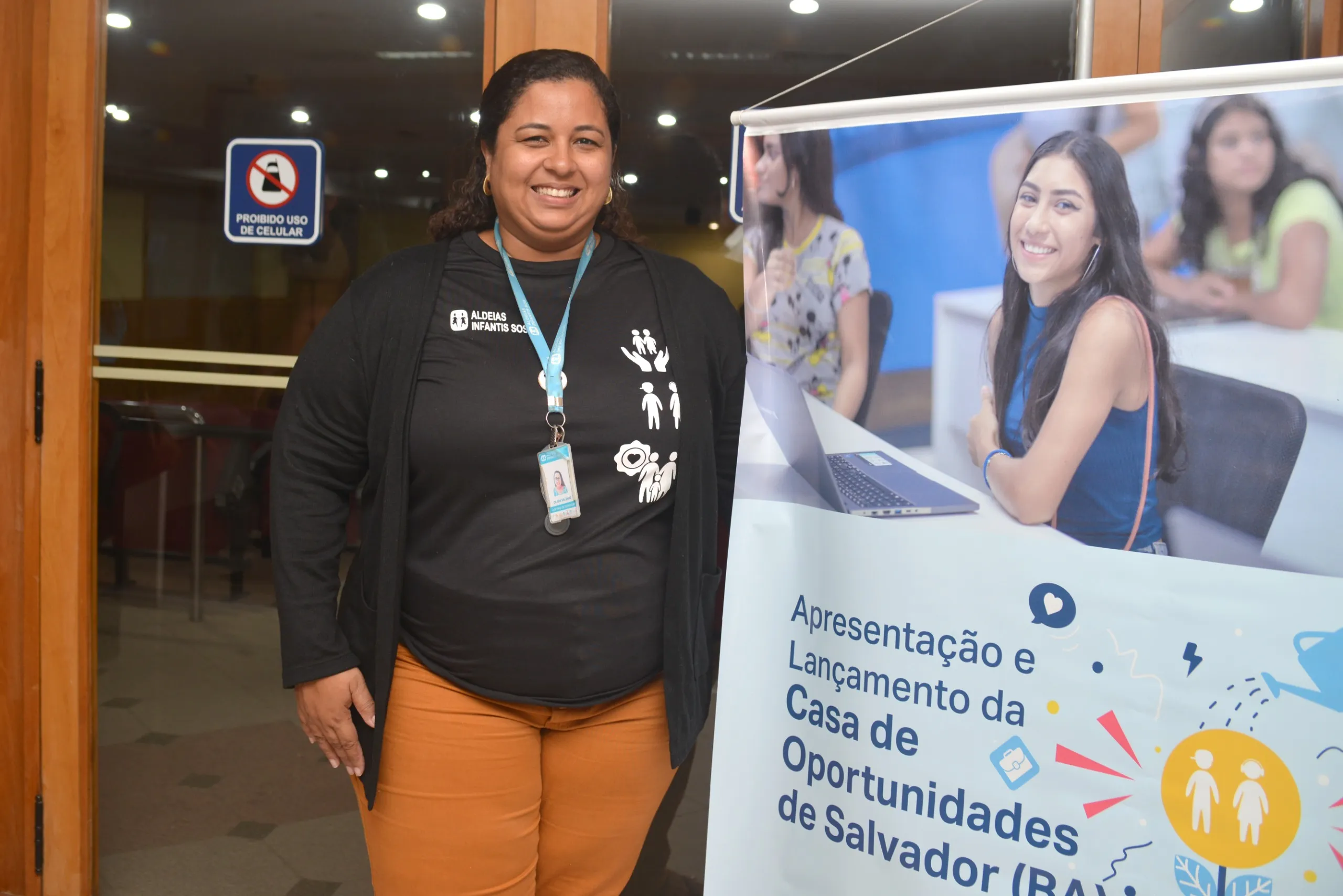 Olívia Valente, psicóloga e gestora territorial