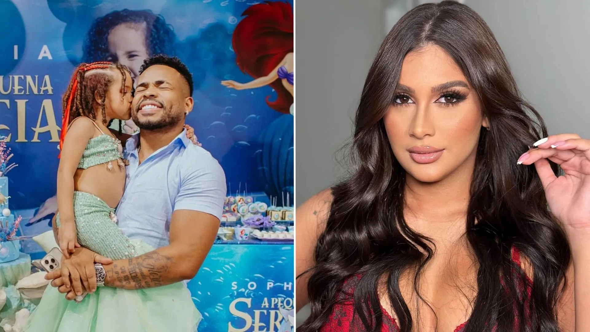 Sophia é fruto de um breve envolvimento de Cristian com Camillinha Nascimento