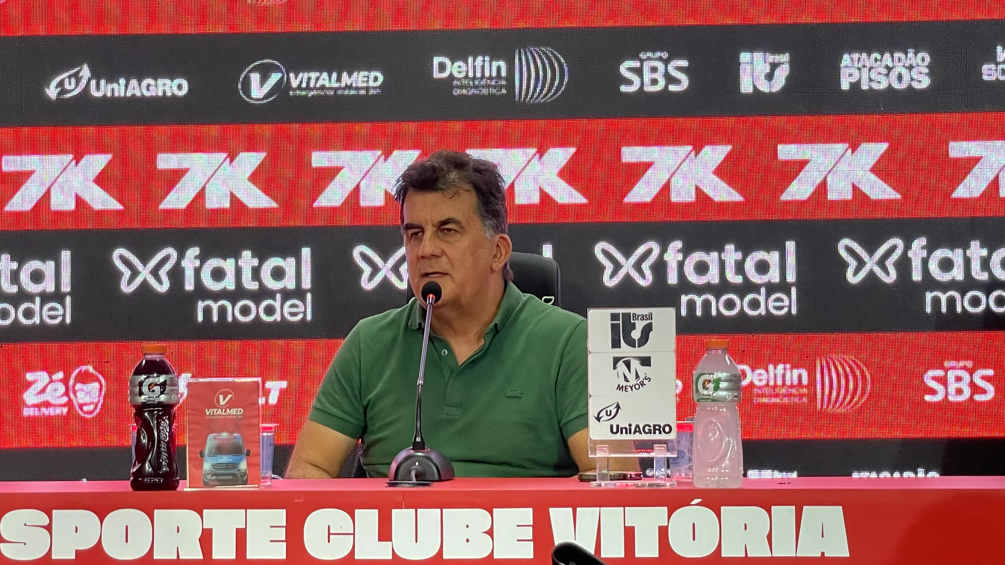 Fábio Mota decretou a saída do treinador do clube ontem e já anunciou outro comandante