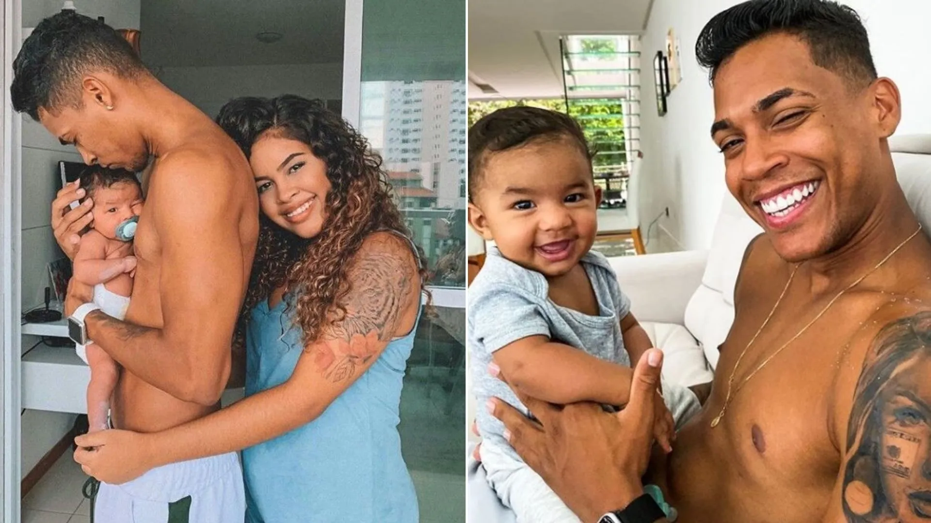 Abner Pinheiro passou meses como pai de Apolo Matos