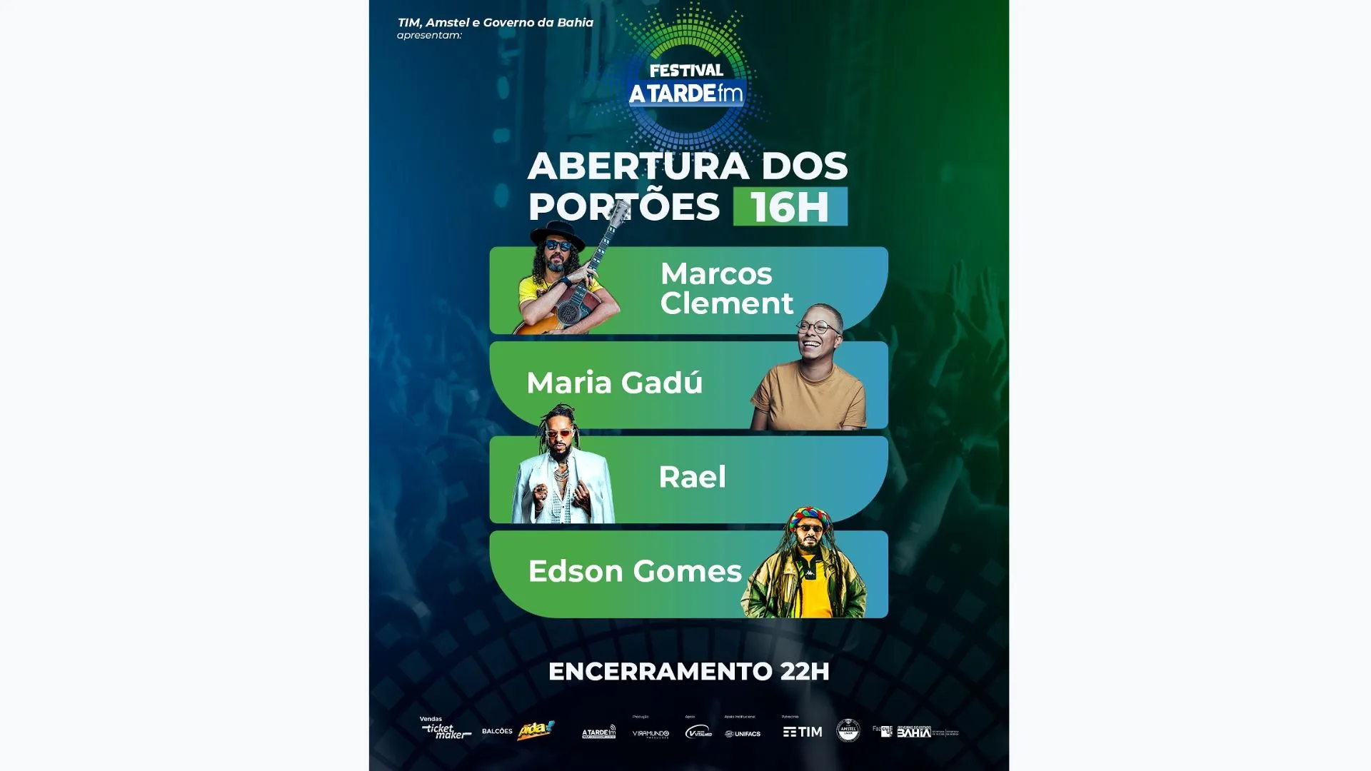 Imagem ilustrativa da imagem Agenda Cultural Salvador: Festival A TARDE FM, show de Fagner e mais
